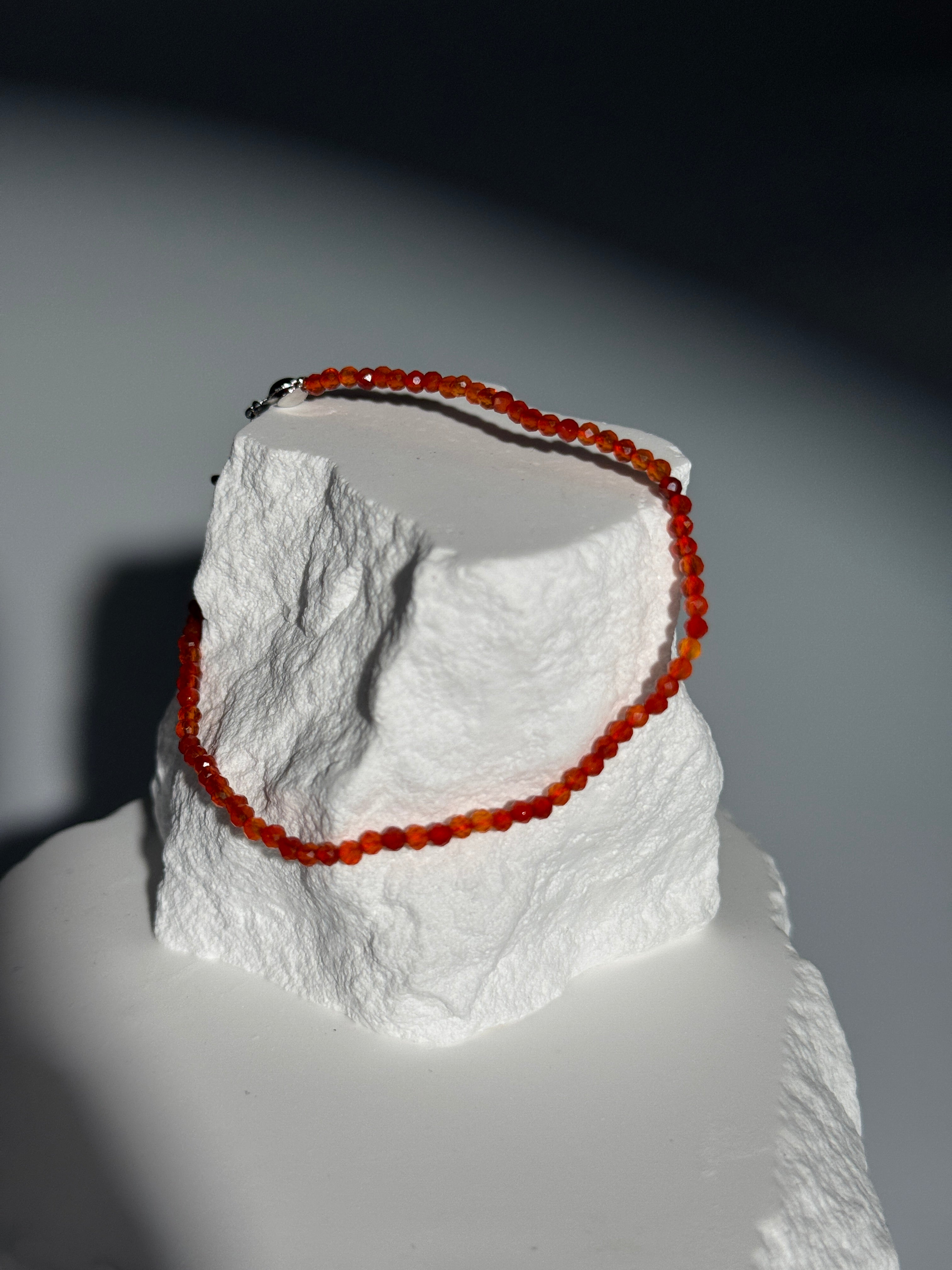 Karneol Armband mit Verlängerung