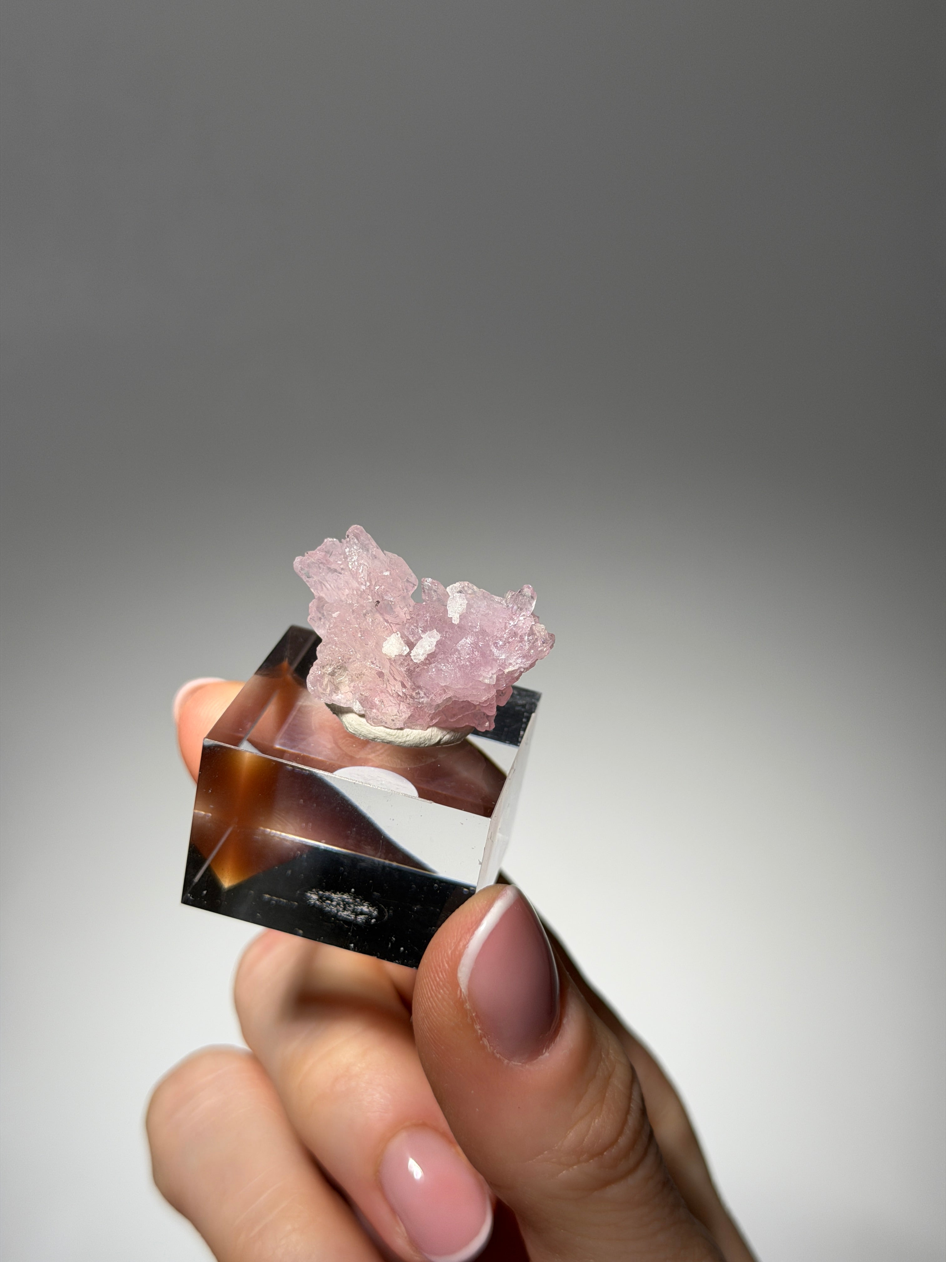 Kristallisierter Rosenquarz Specimen | Rare
