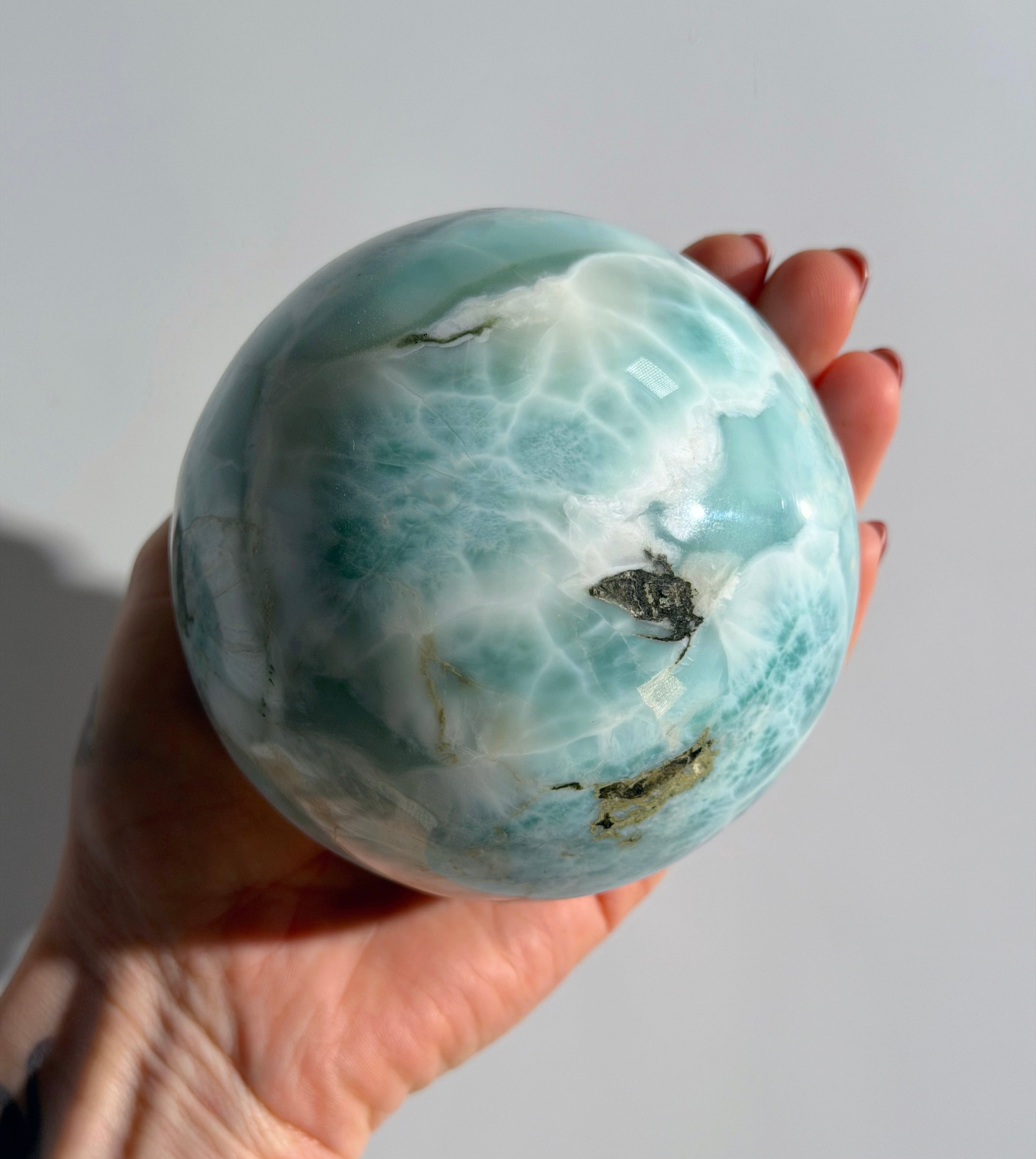 Larimar Kugel (XL) [High Quality]