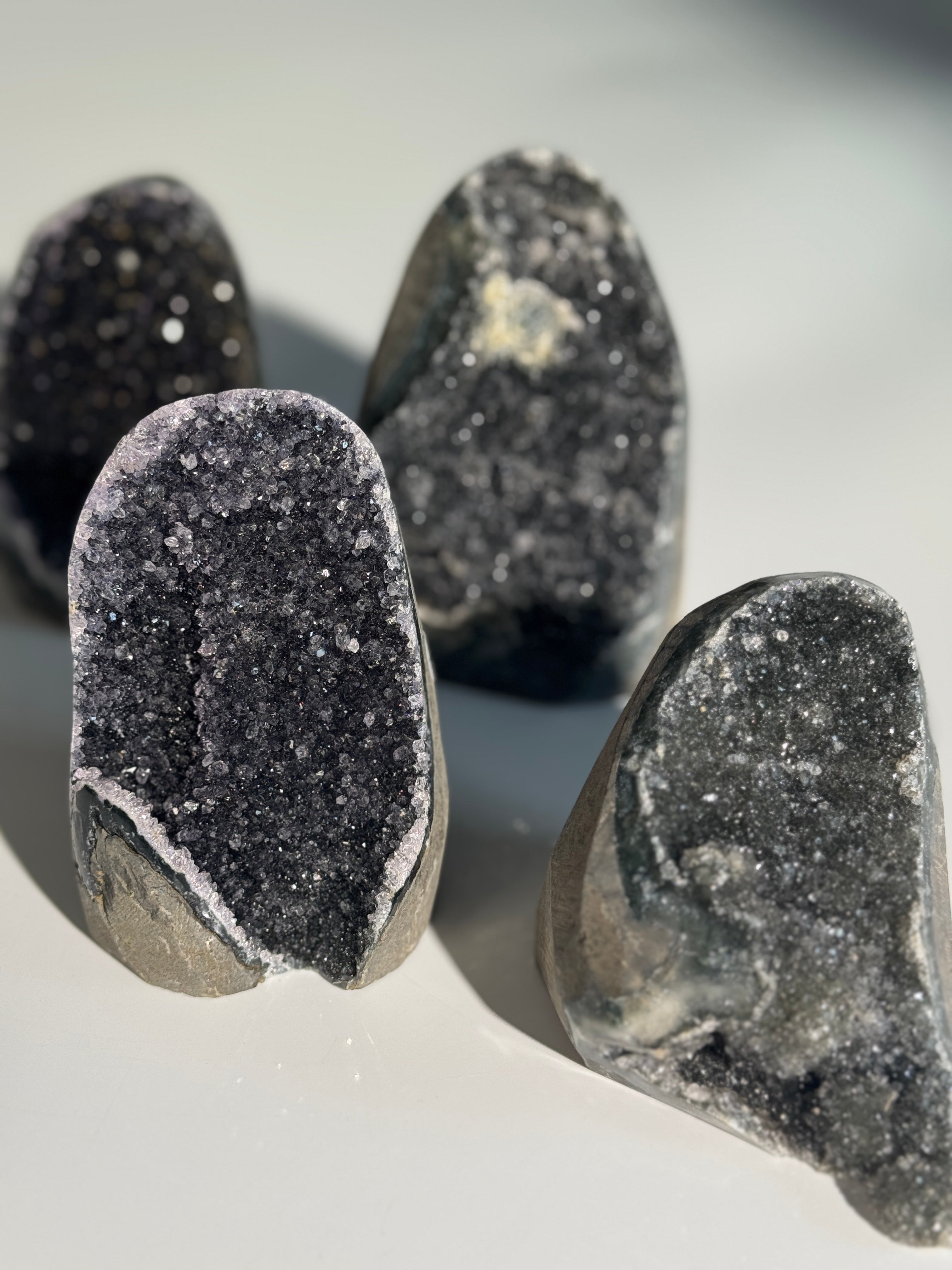 Schwarzer Amethyst Druse M