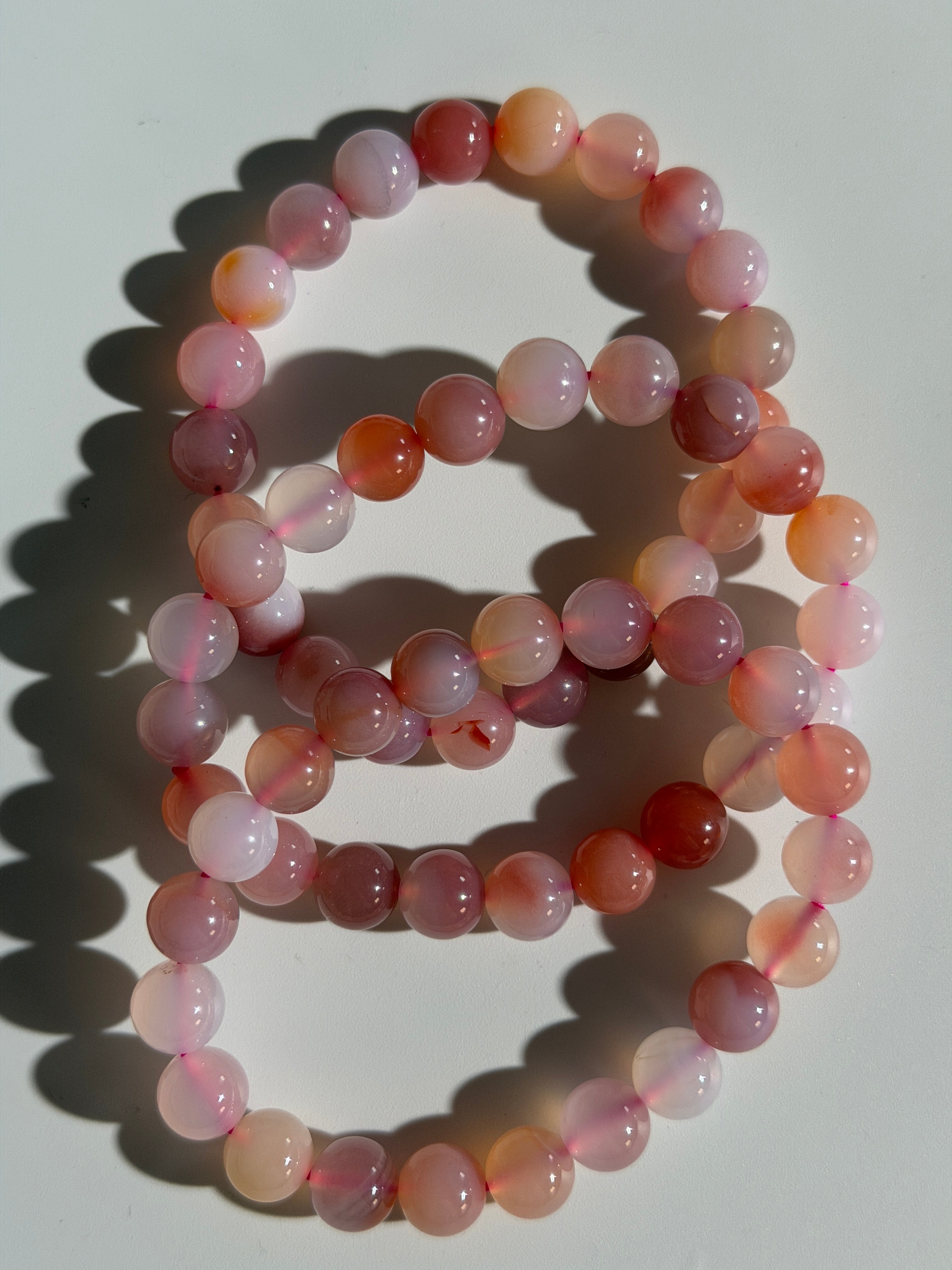 Yuanyan Achat Kugelarmband