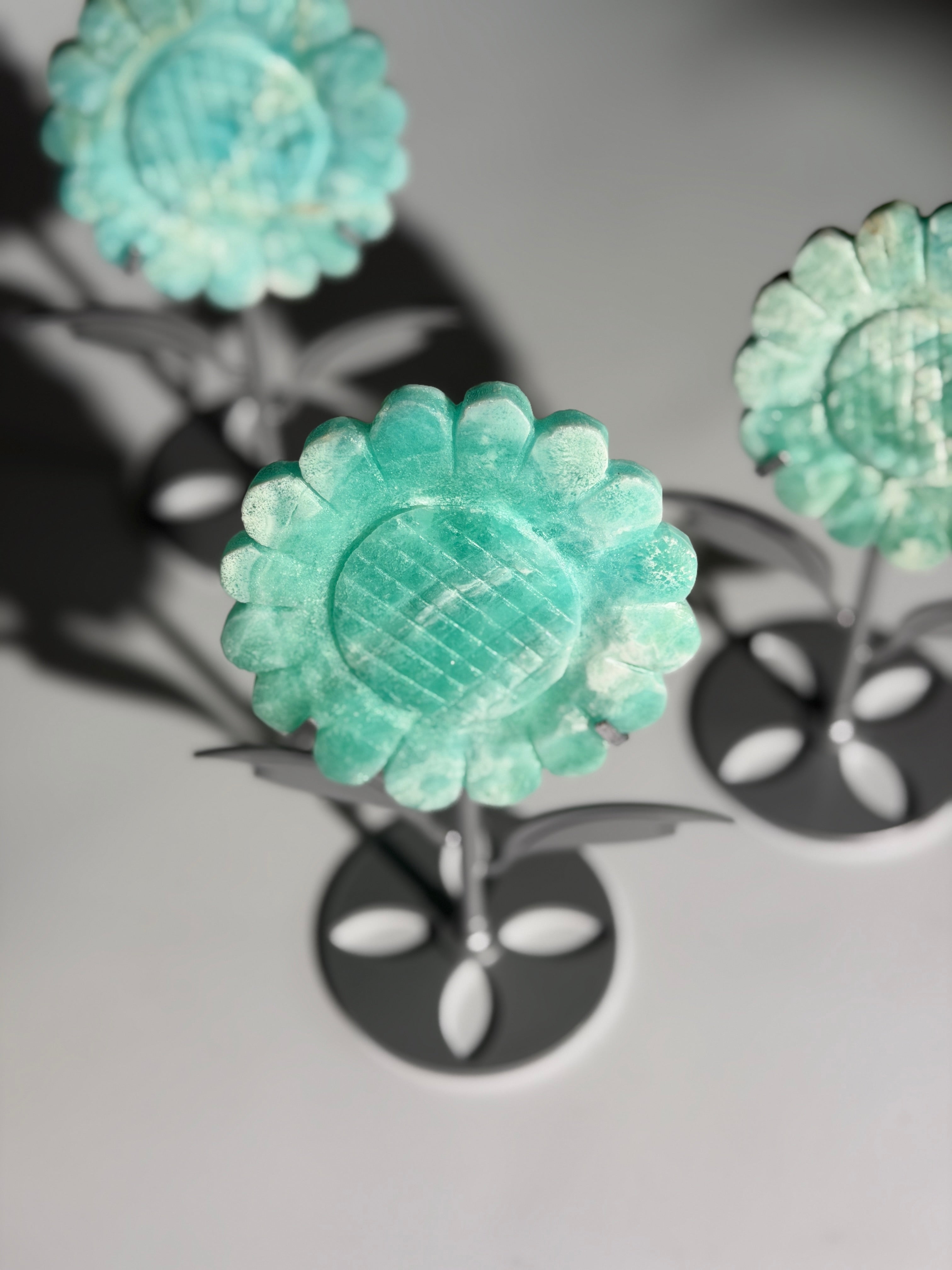 Karibischer Calcit Sonnenblume