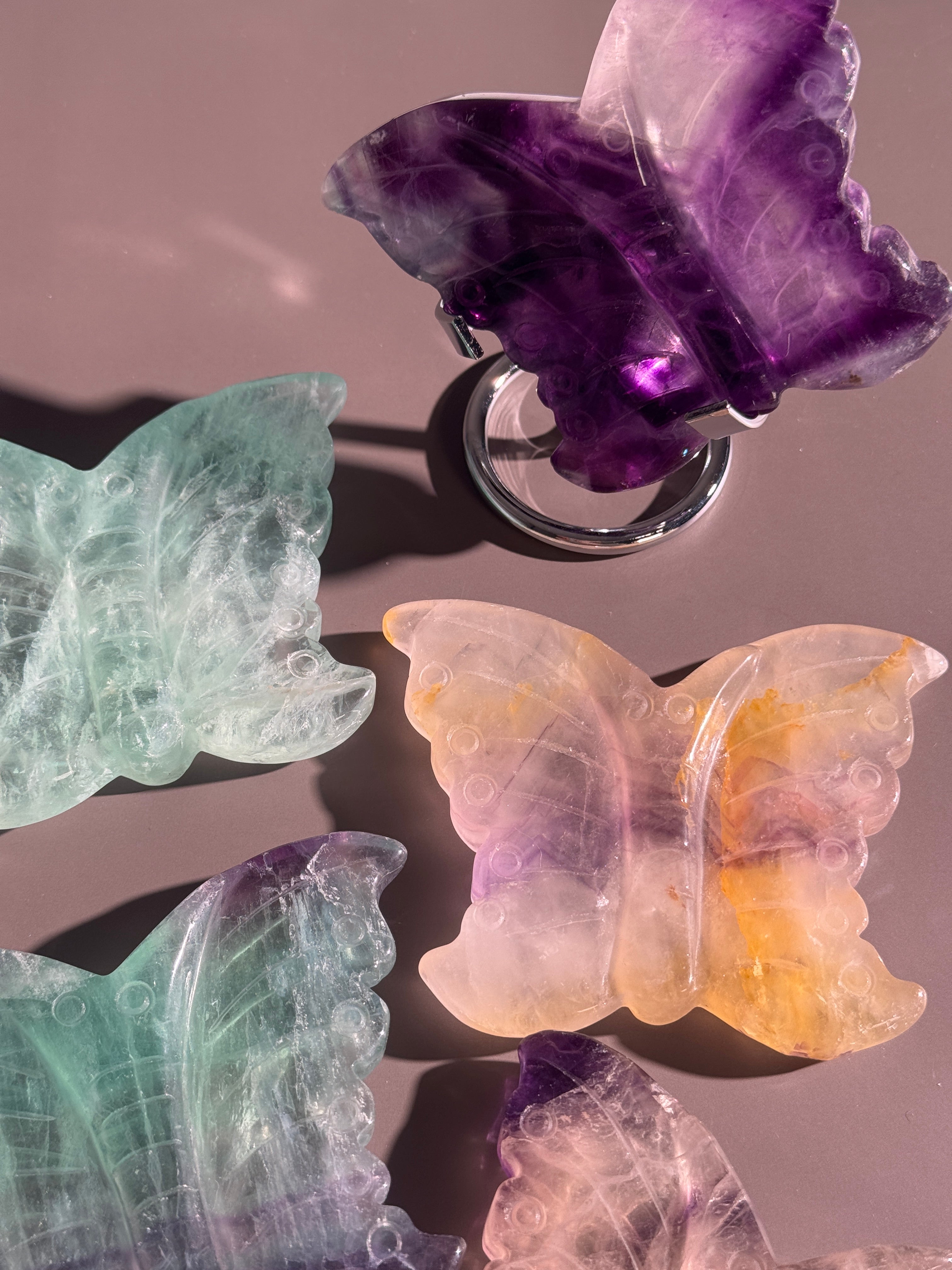 Fluorit Schmetterling