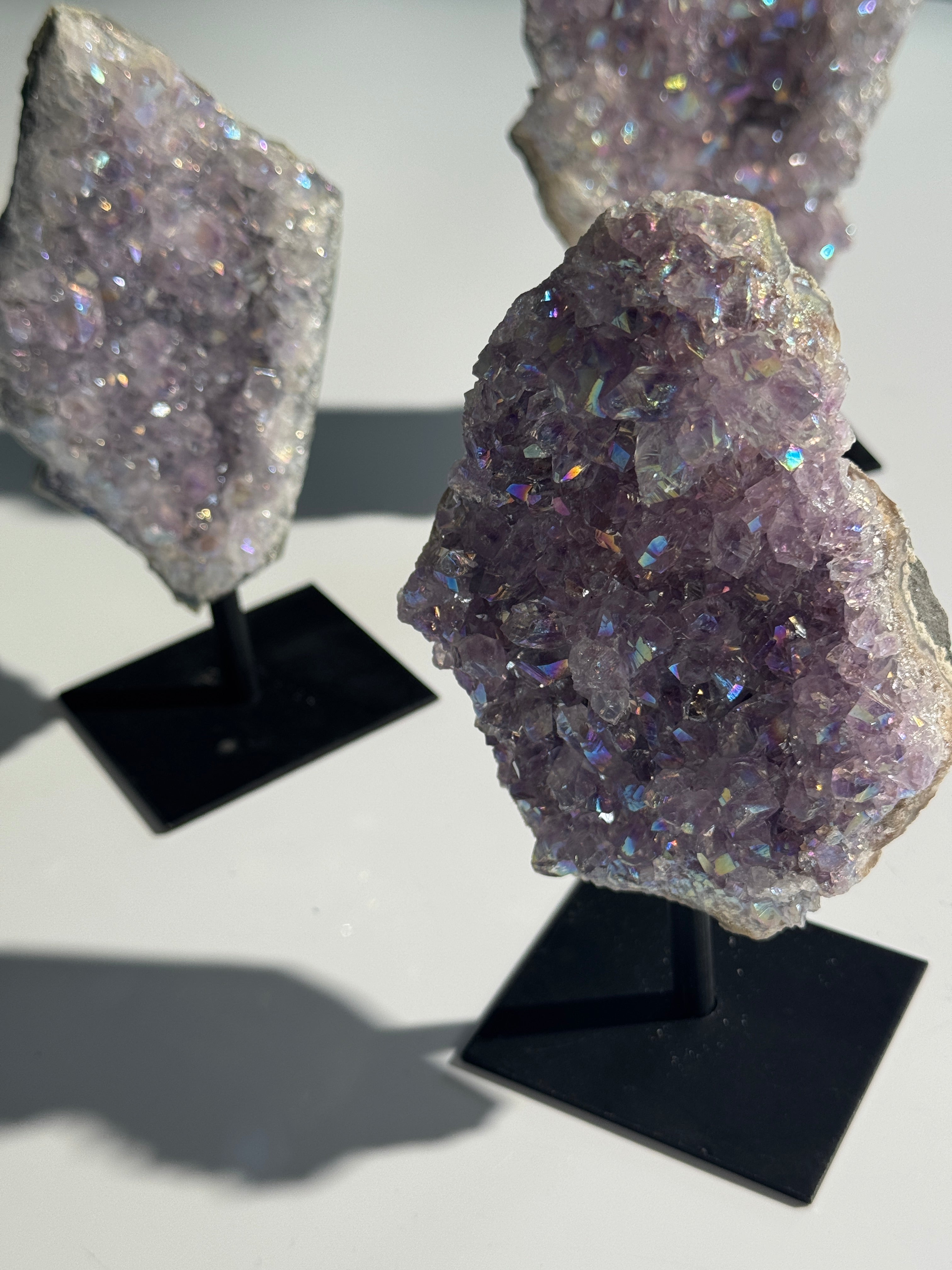 Angel Aura Amethyst Cluster