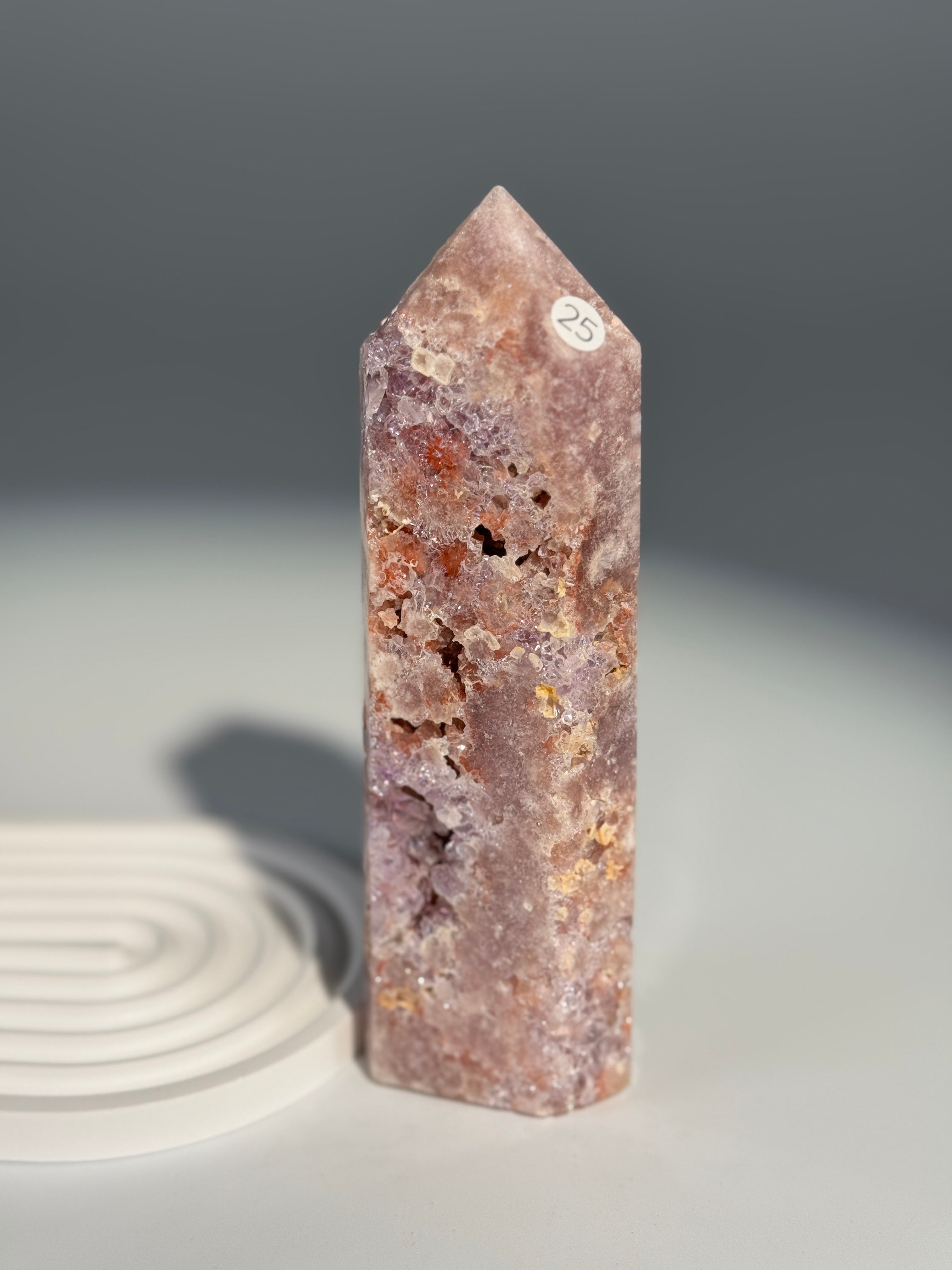 Pink Amethyst Turm L