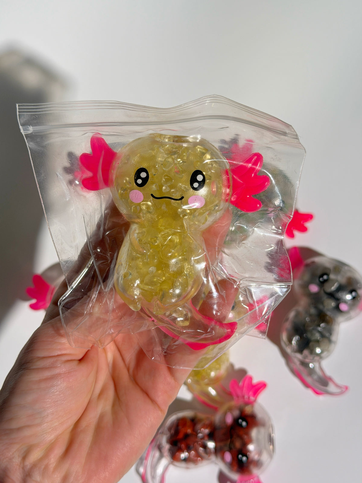 Crystal Squishy Axolotl