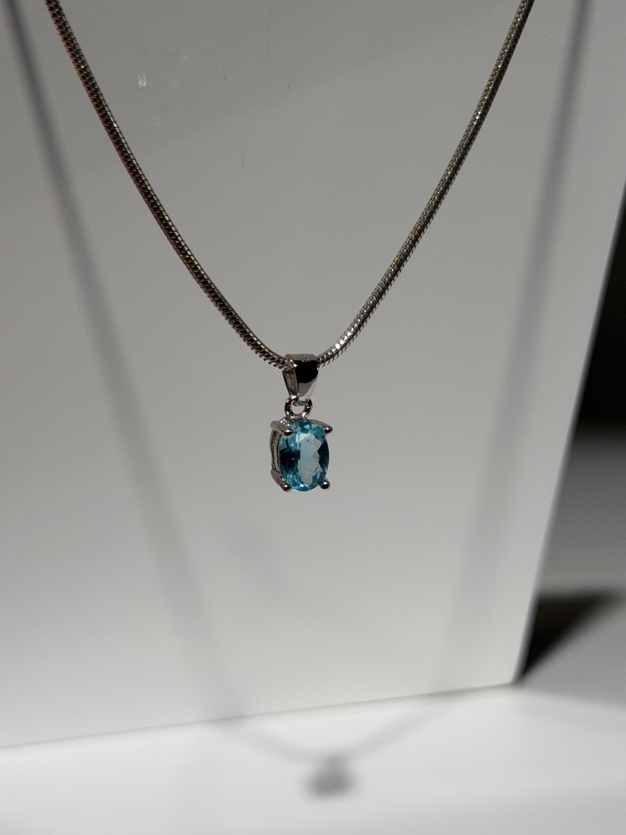 Apatit Anhänger | 925 Sterling Silber