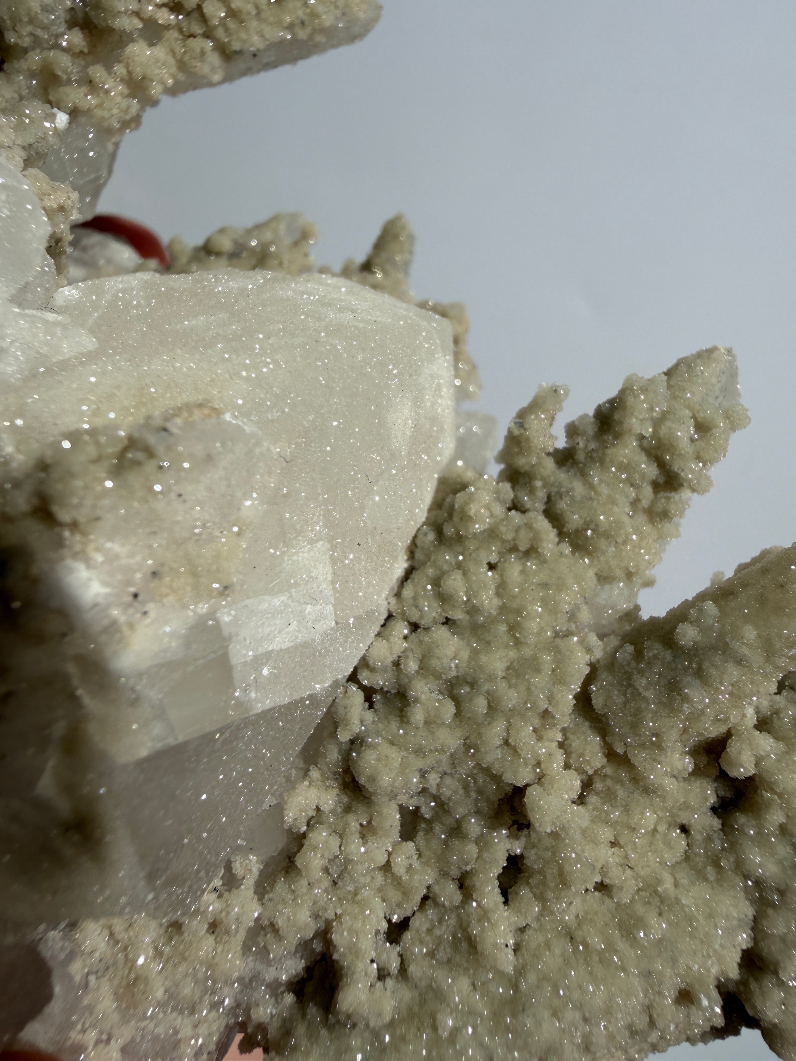 Glitzernder Sugar Calcit | High Quality