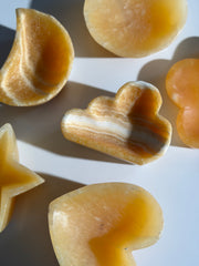 Orangen Calcit Schale 🍊