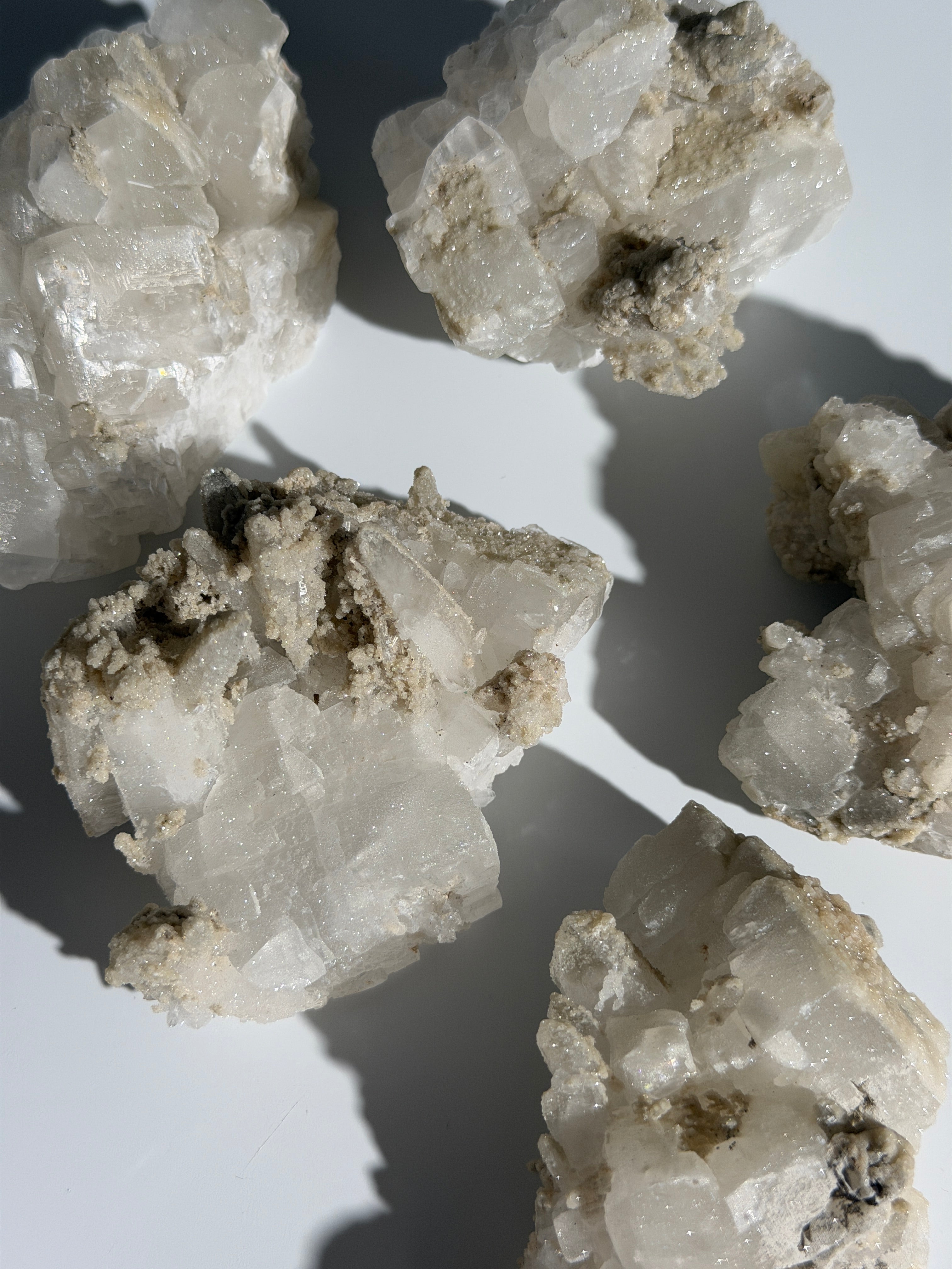 Glitzernder Sugar Calcit | High Quality
