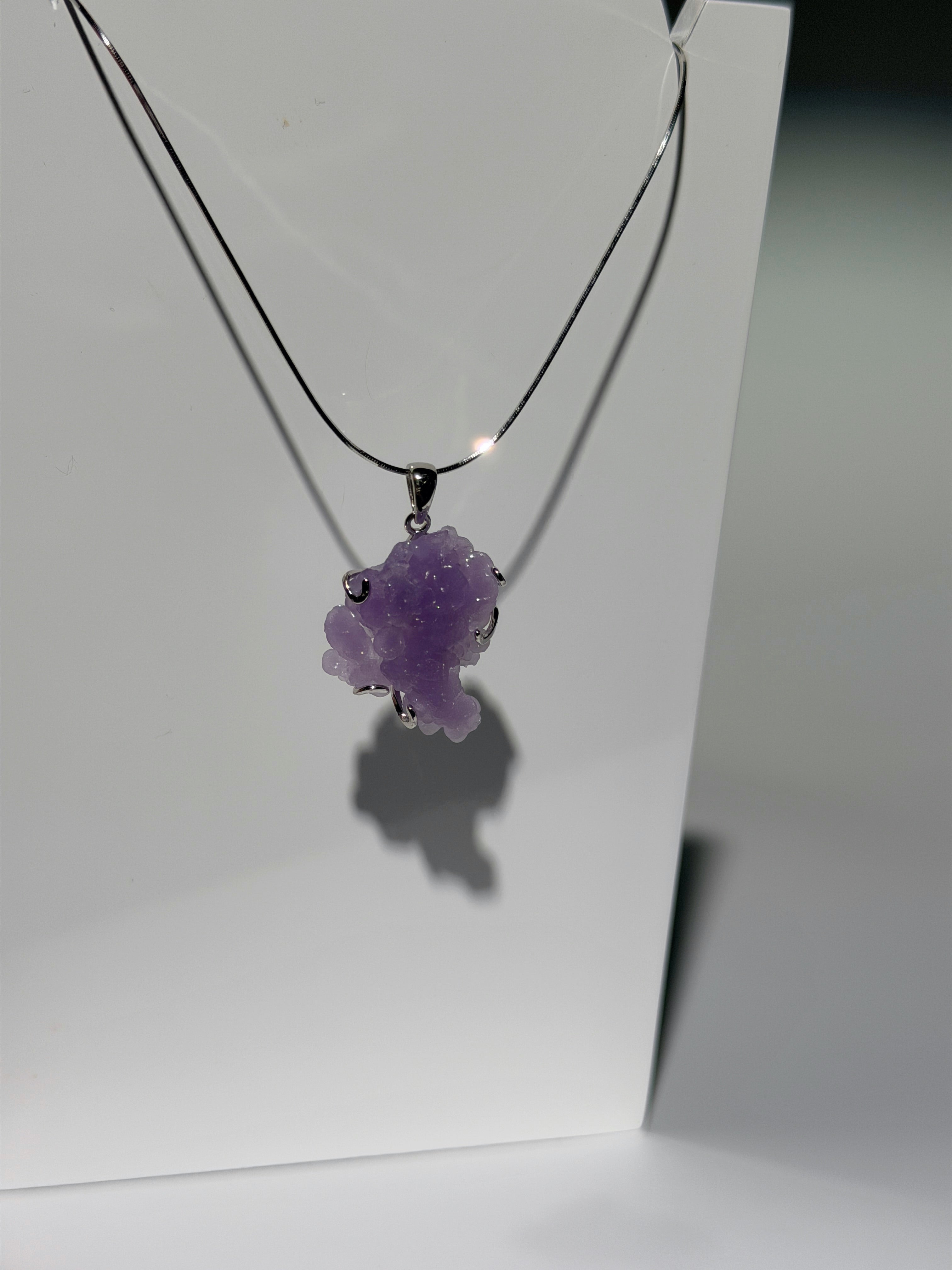 Sugar Traubenachat Anhänger | High Quality | 925 Sterling Silber