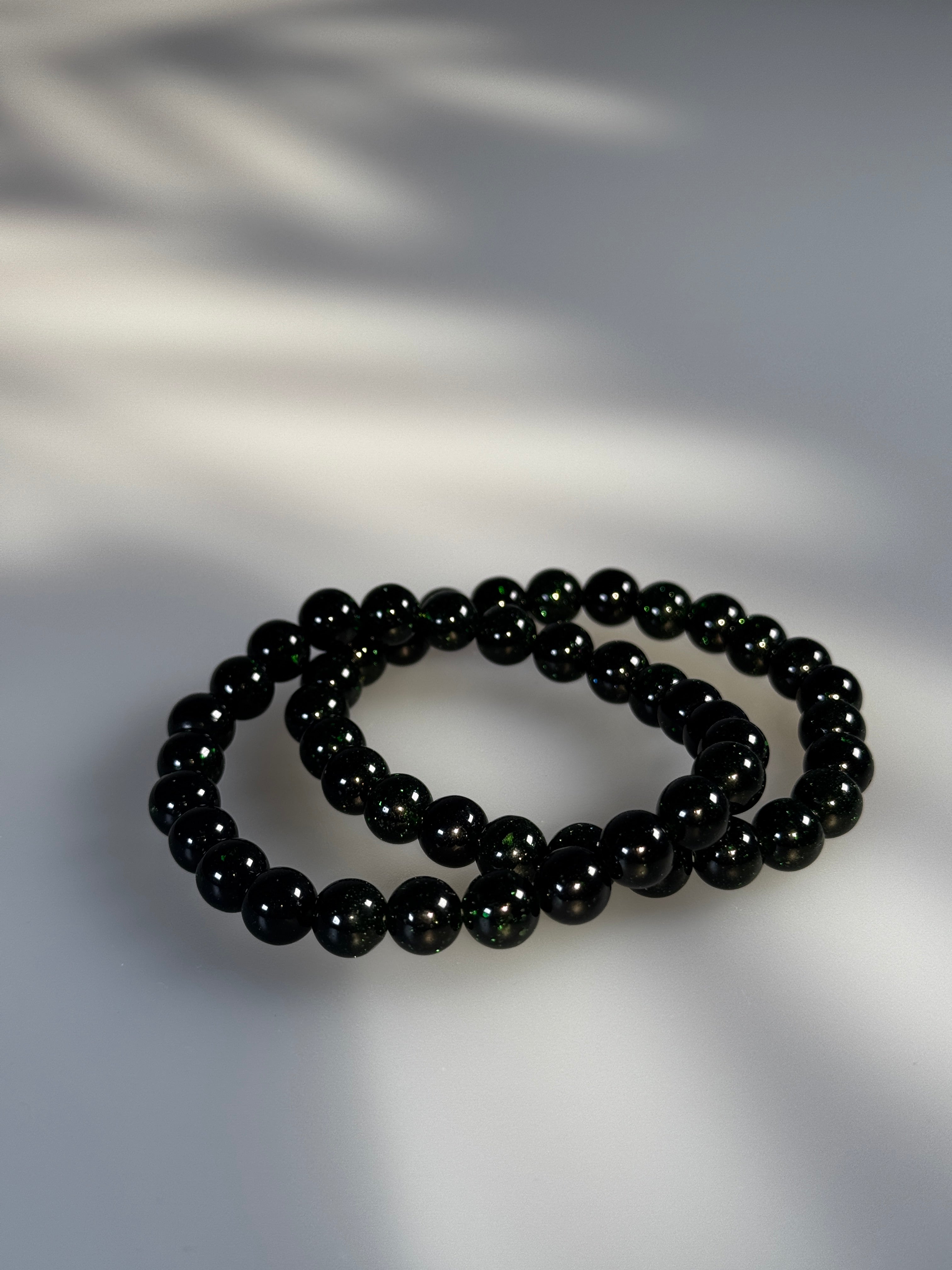 Grünfluss Kugelarmband
