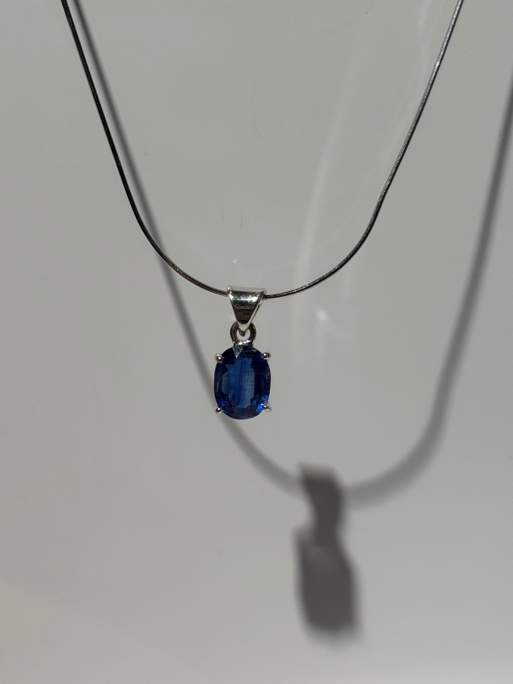 Kyanit Anhänger | 925 Sterling Silber