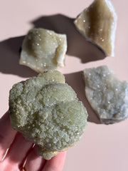 Grünquarz Cluster