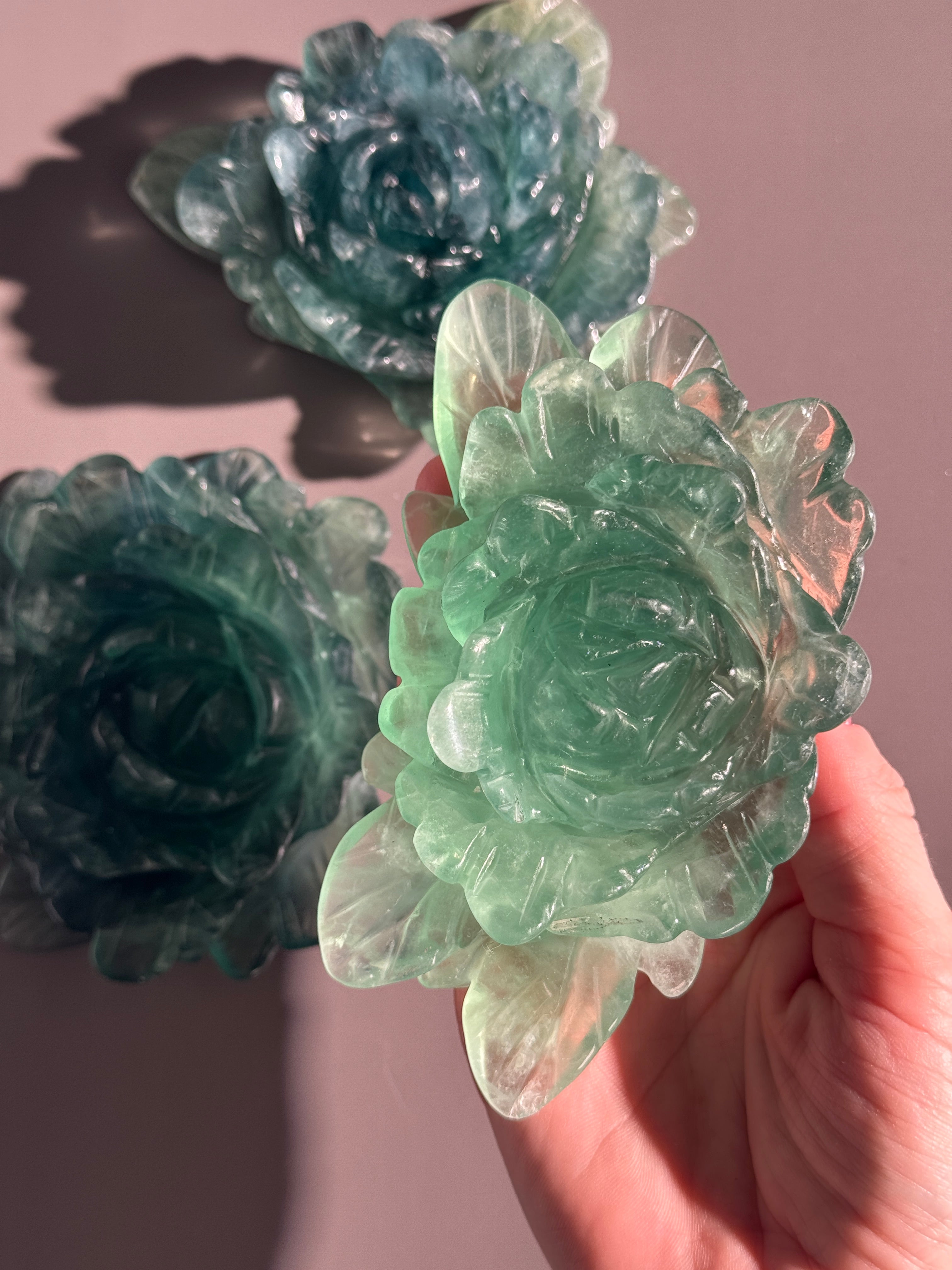 Fluorit Rose