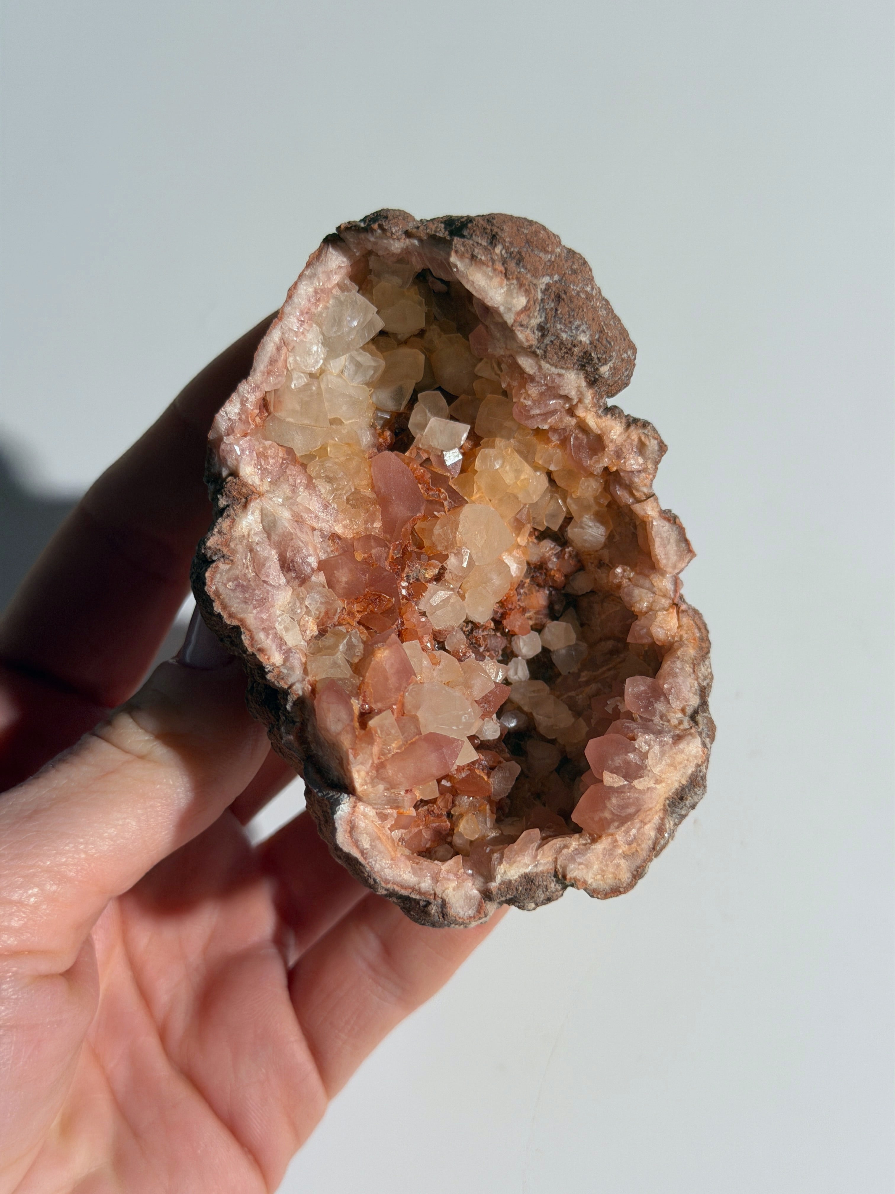 Pink Amethyst Geode