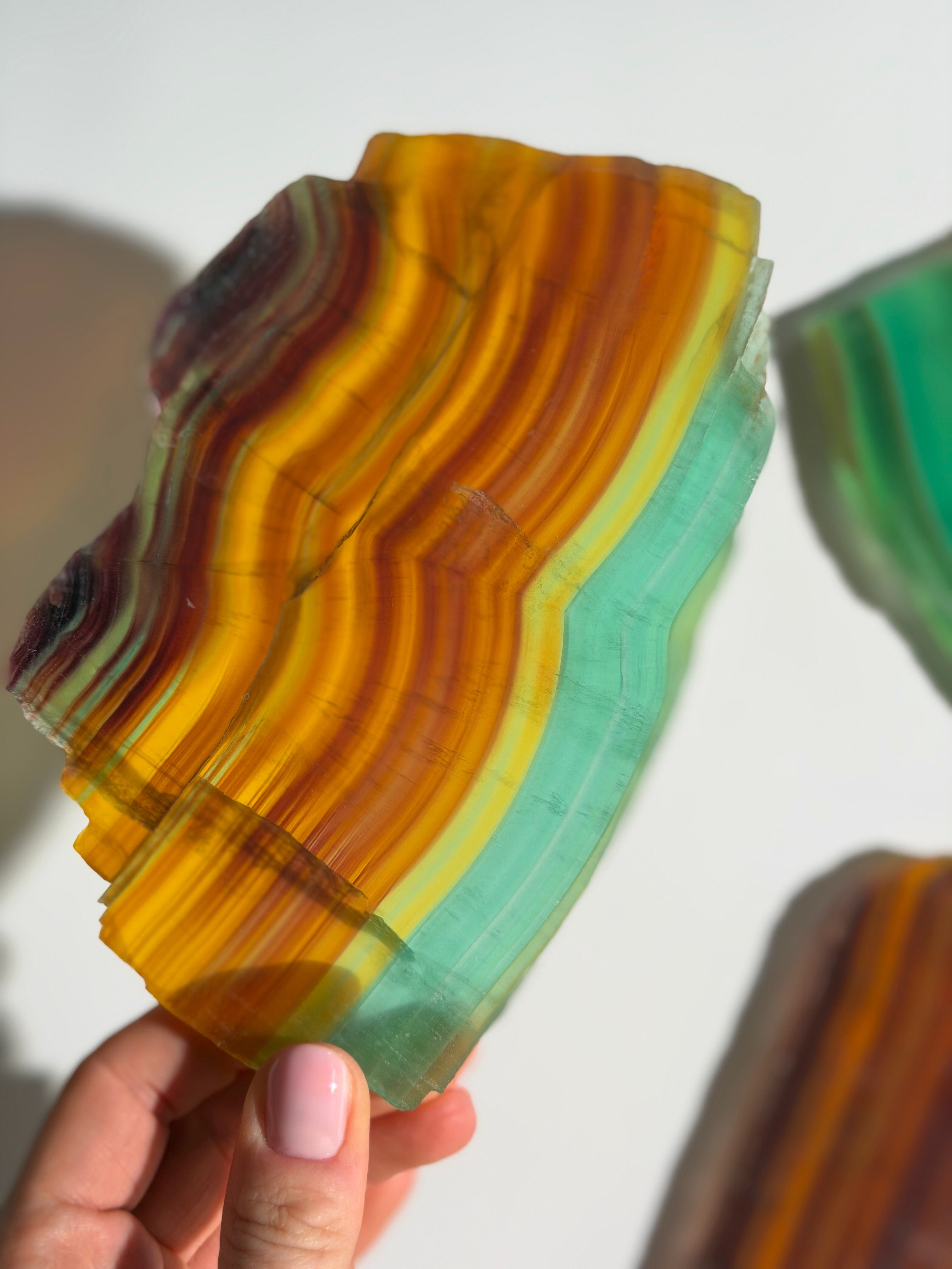 Mango Fluorit Slab 🥭 | High Quality