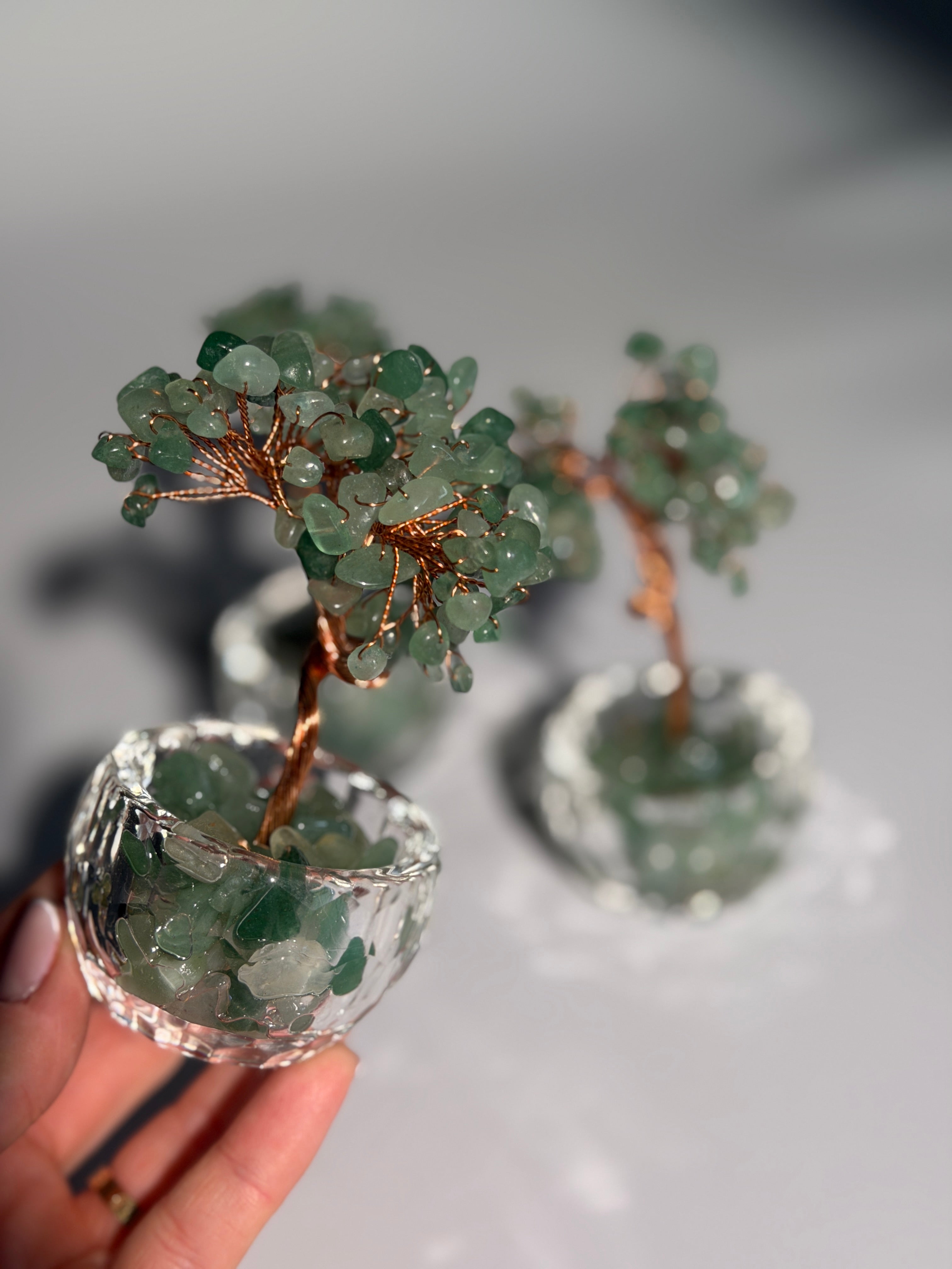 Grüner Aventurin Baum