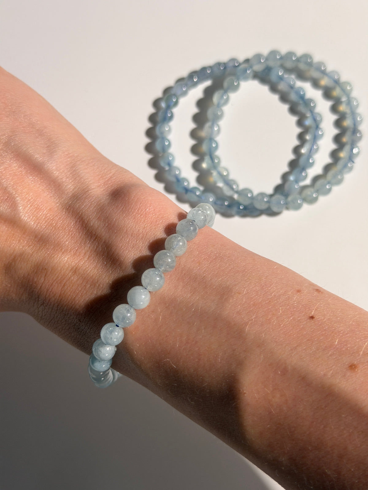 Aquamarin Armband