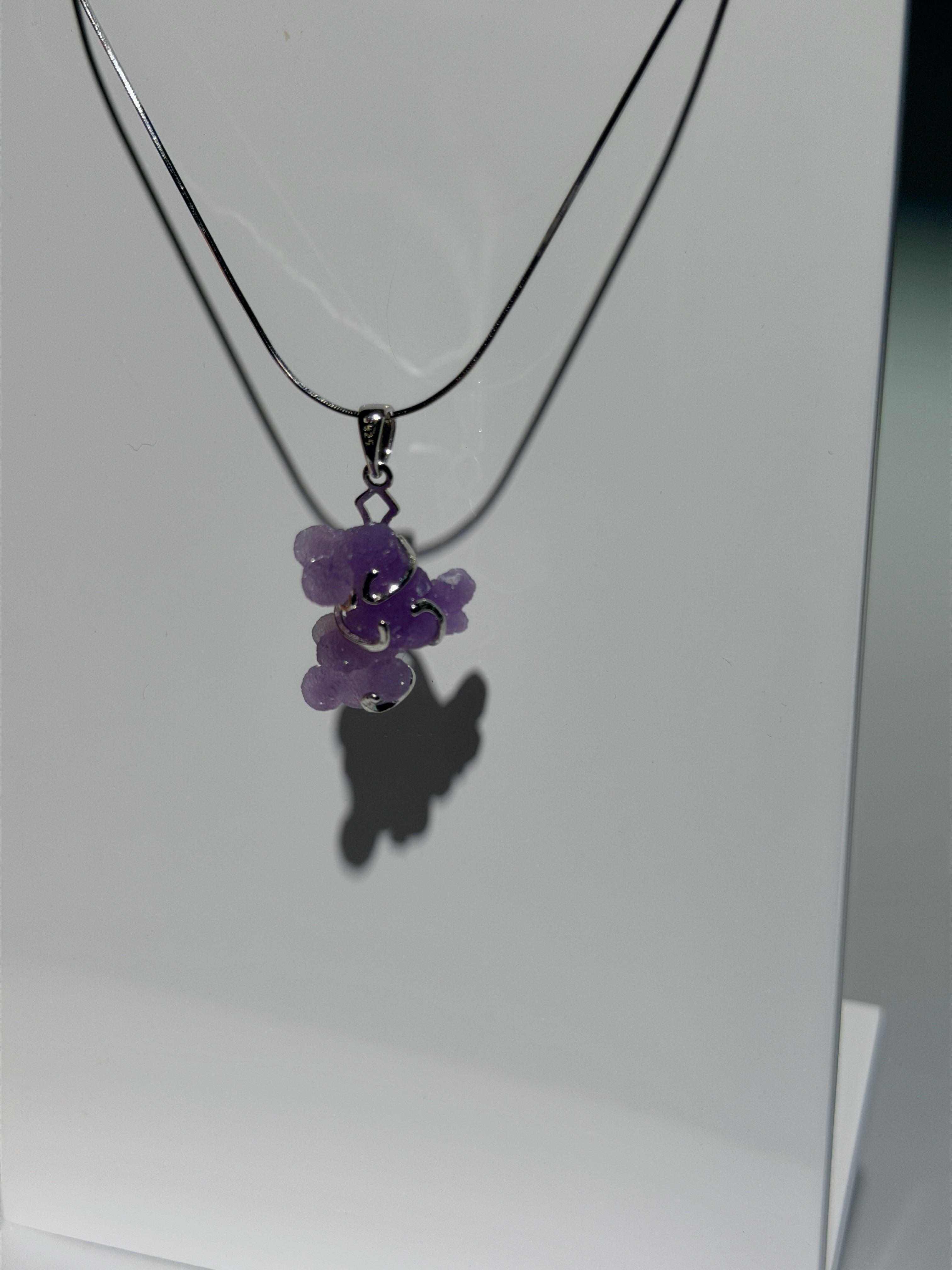 Sugar Traubenachat Anhänger | High Quality | 925 Sterling Silber