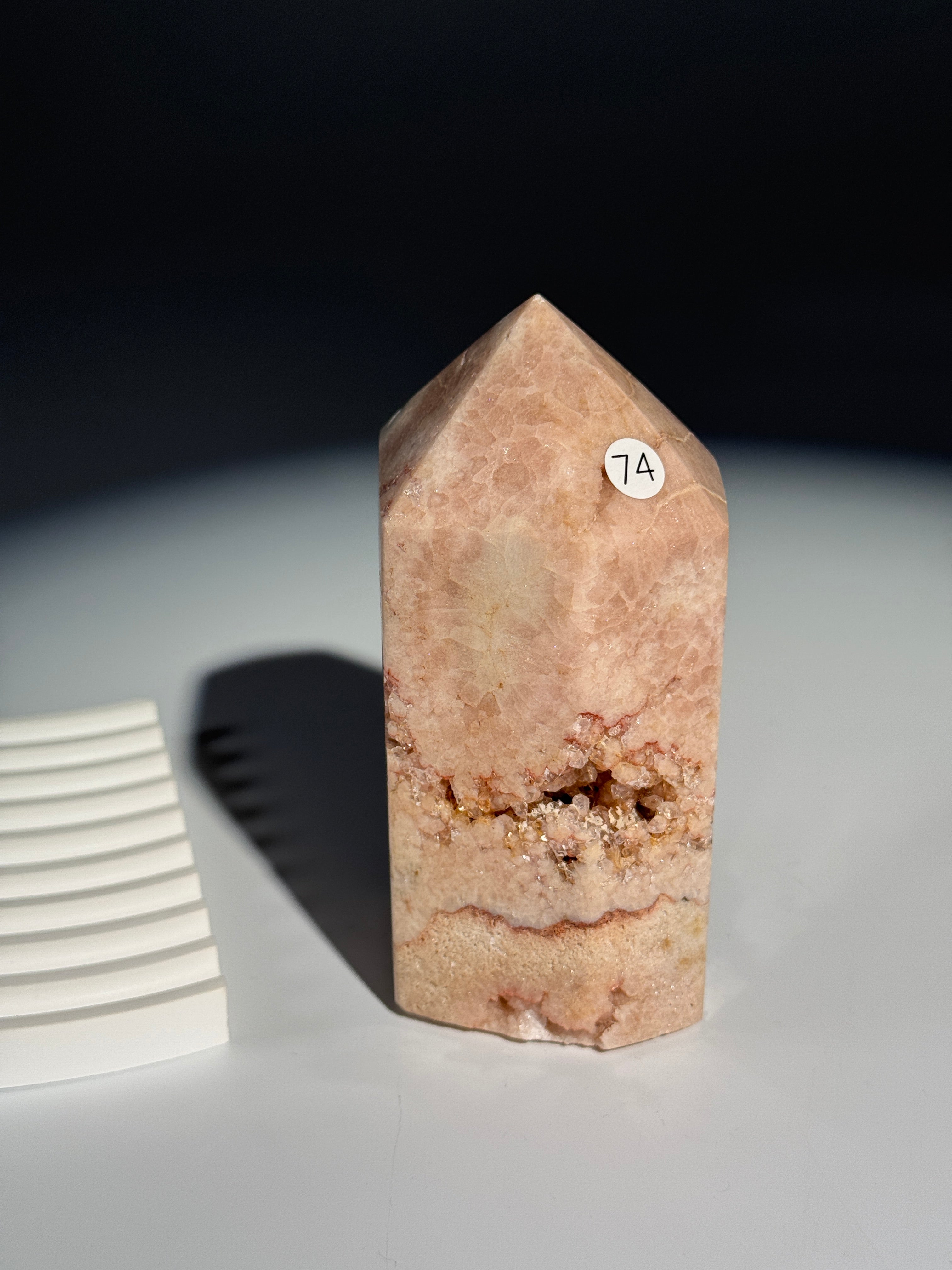 Pink Amethyst Turm L