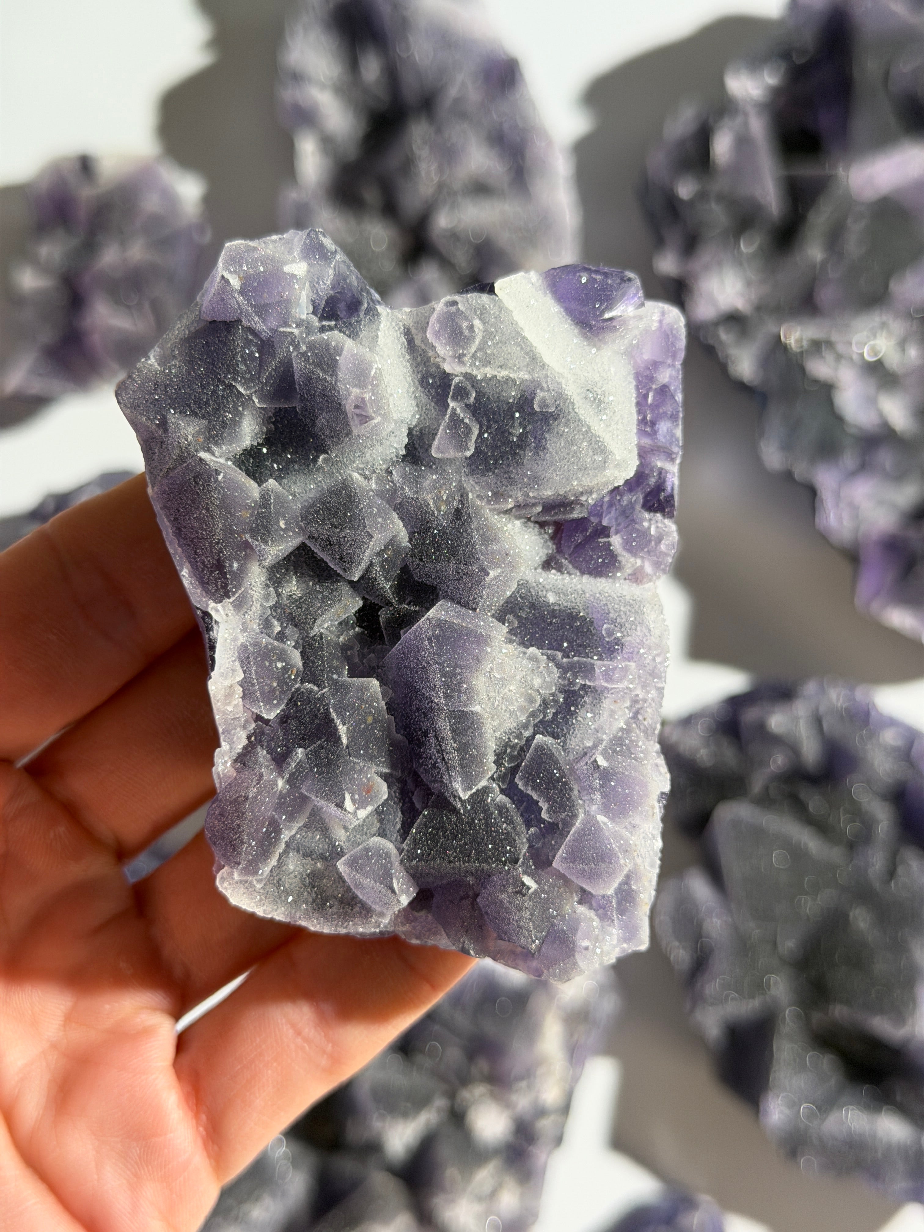 Lila Sugar Fluorit | Rare | High Quality