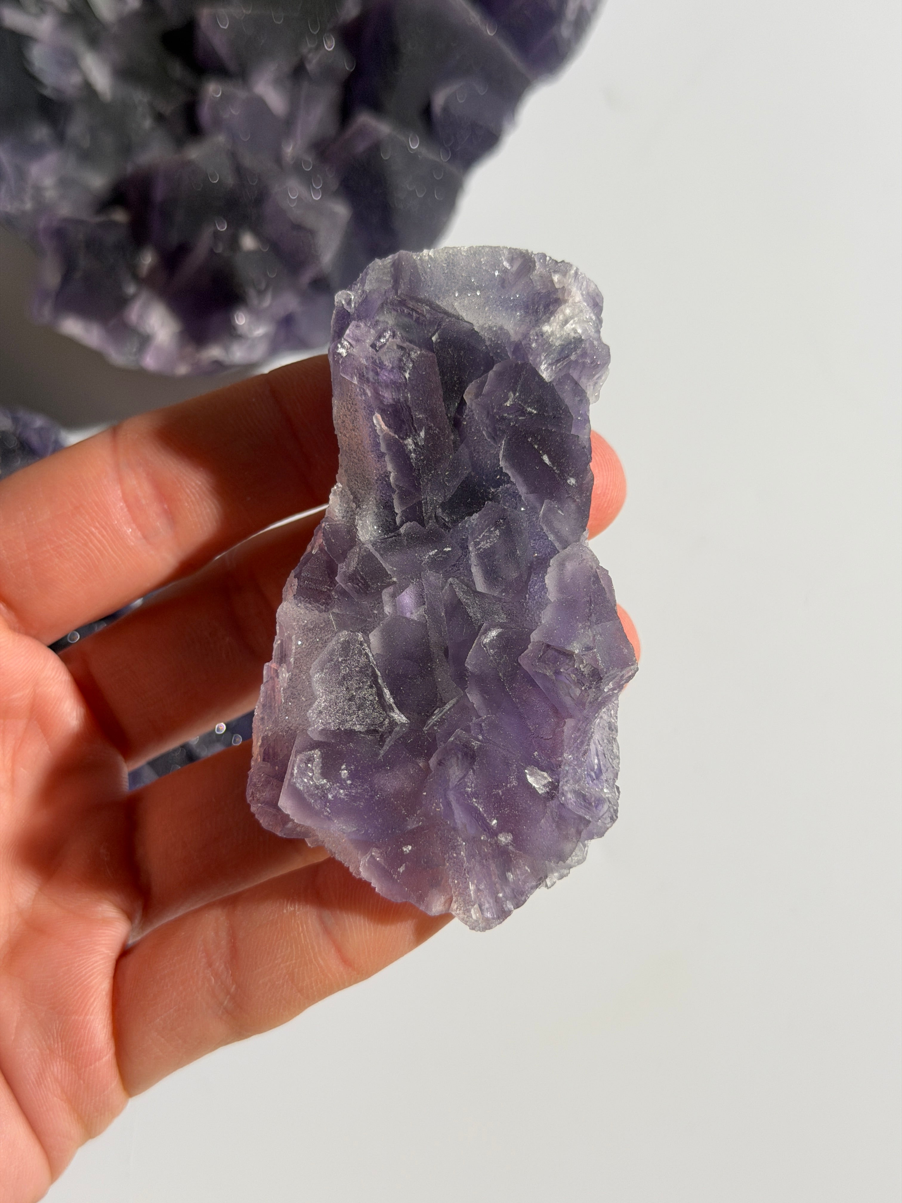 Lila Sugar Fluorit | Rare | High Quality