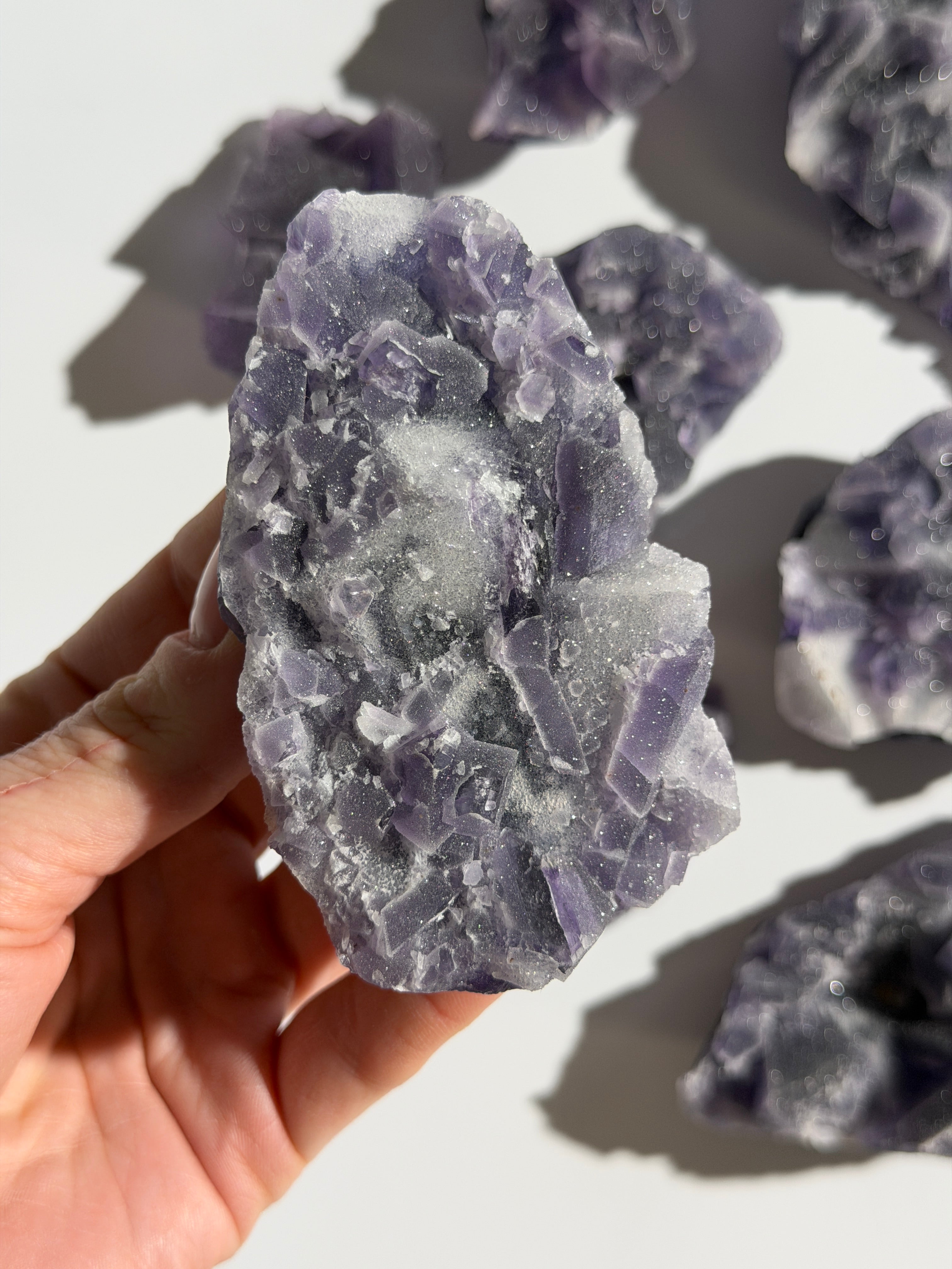 Lila Sugar Fluorit | Rare | High Quality