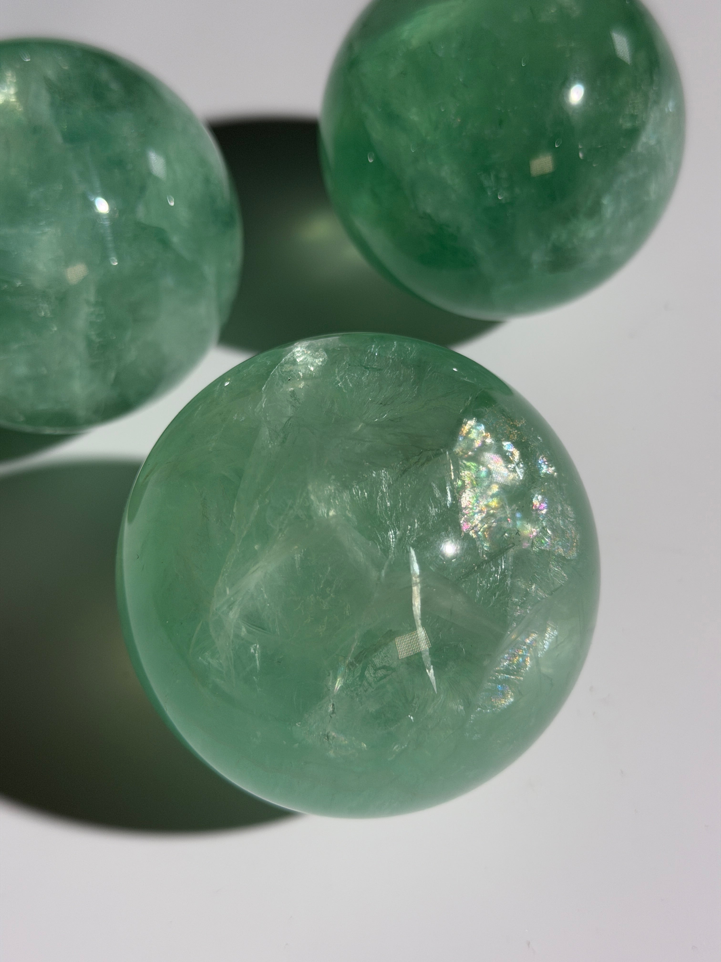 Apple Fluorit Kugel | UV-Aktiv
