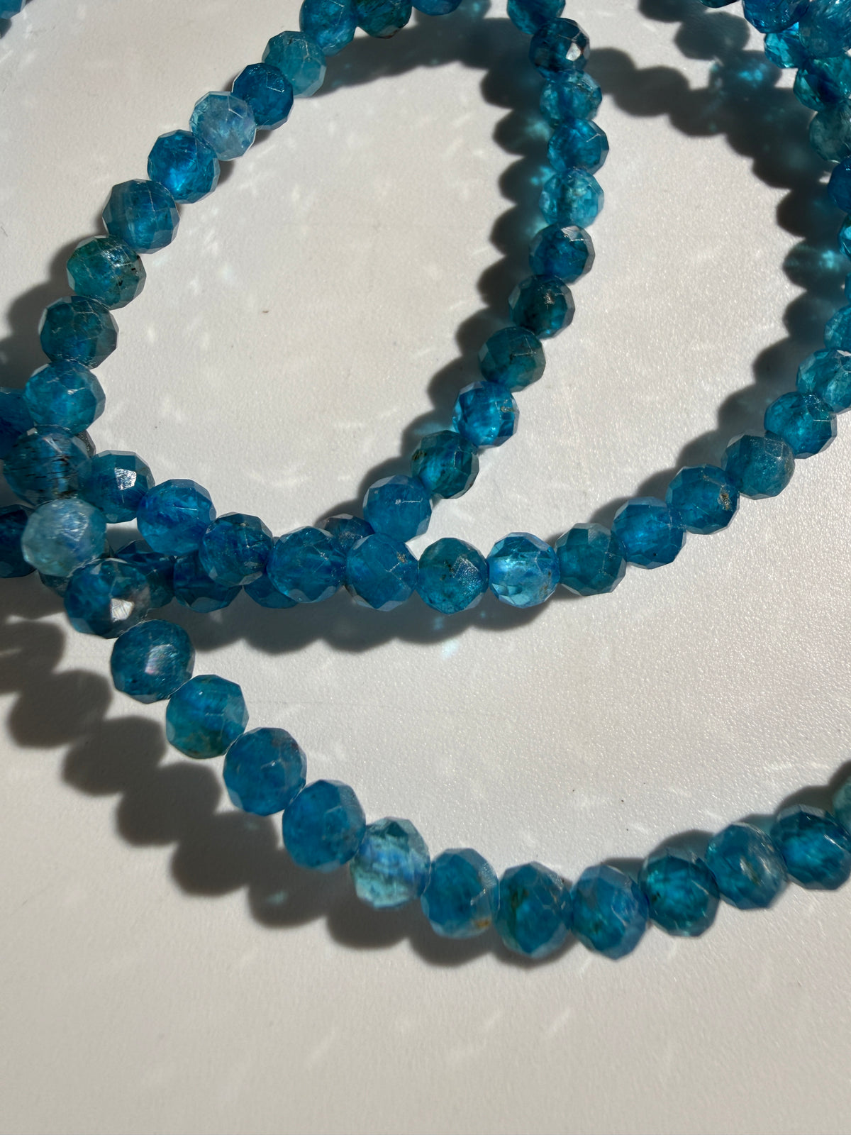 Apatit Armband Facettiert