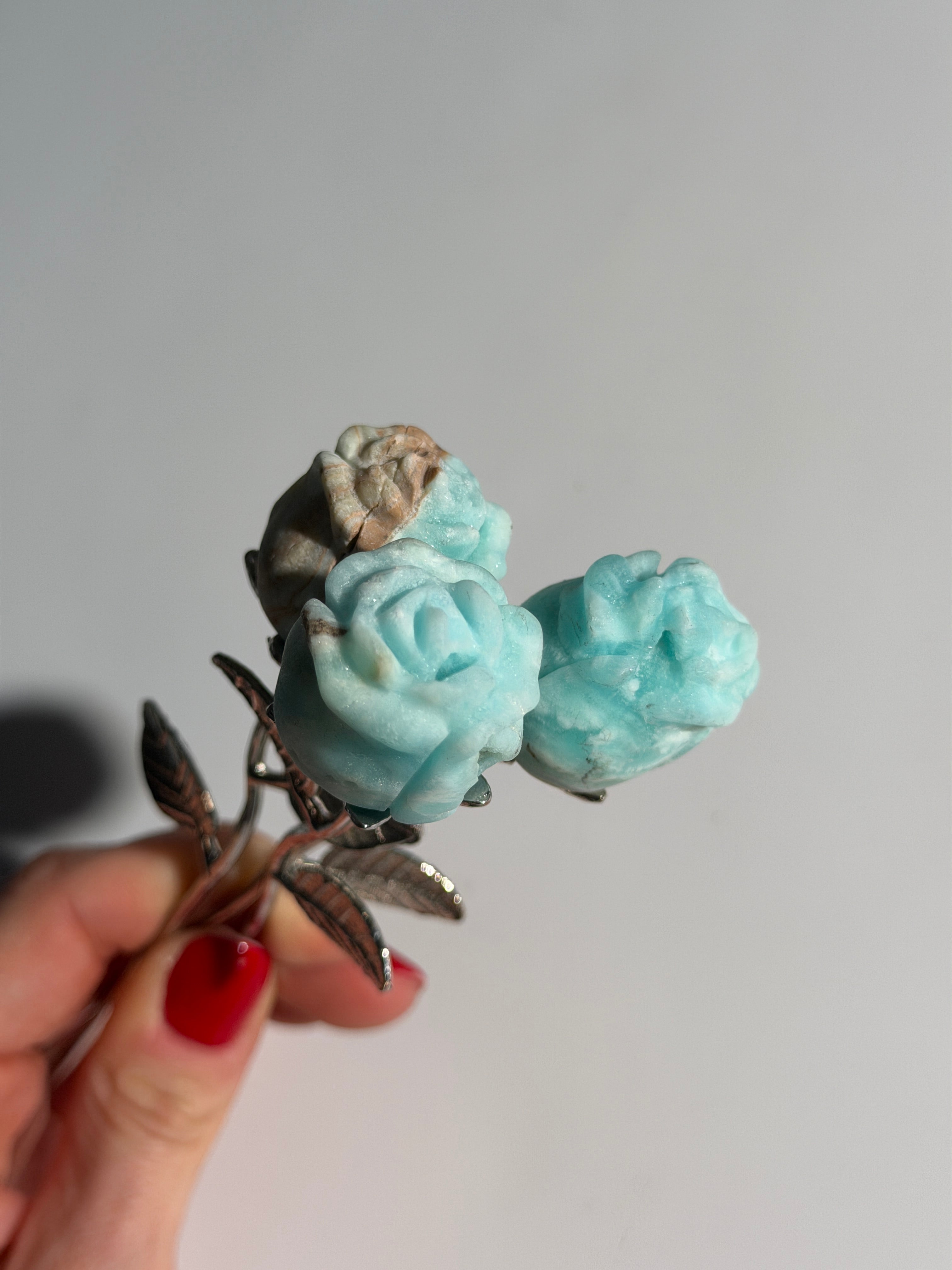 Karibischer Calcit Rose