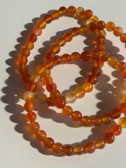 Karneol Kugelarmband Medium