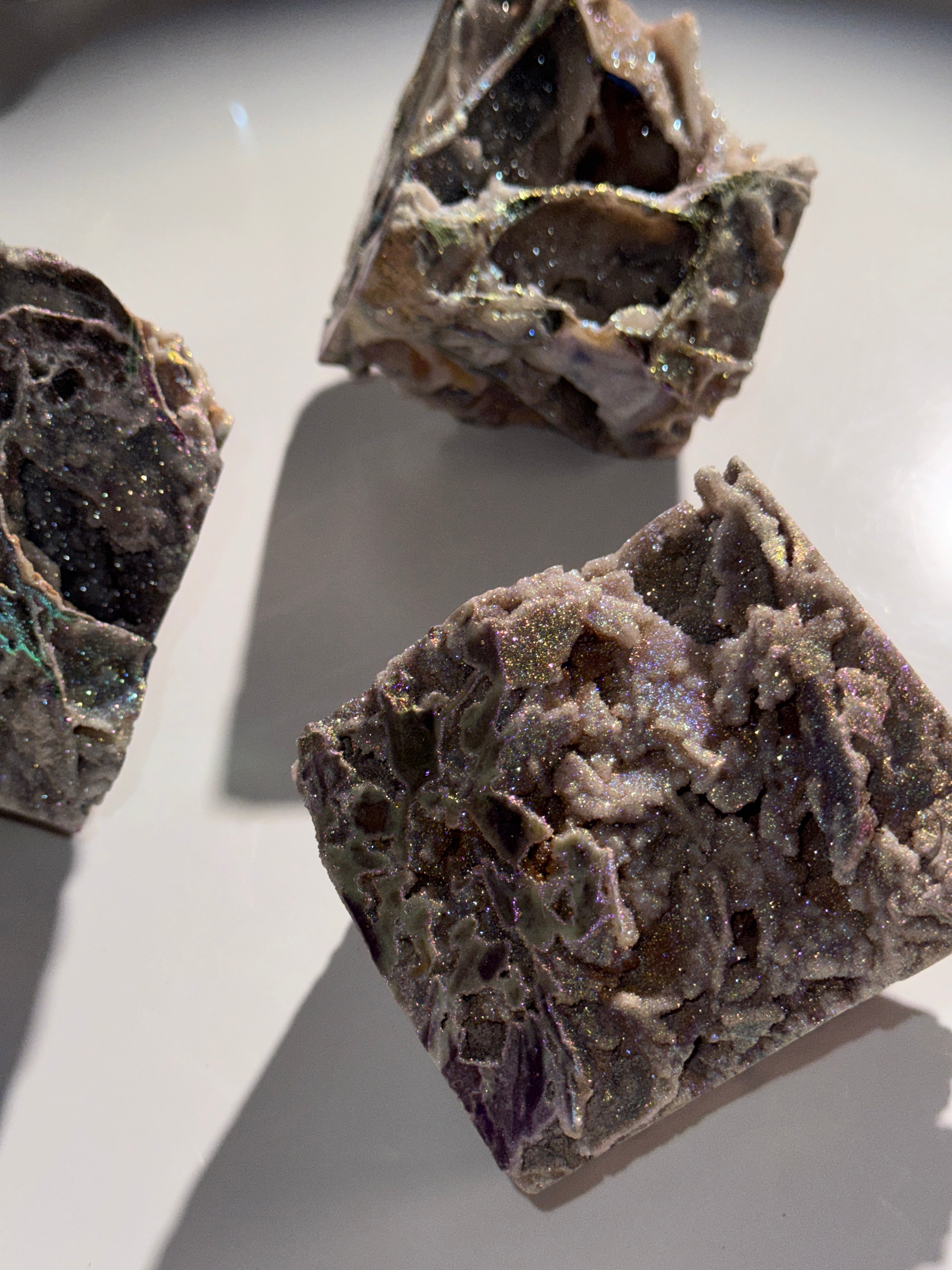 Druzy Sphalerit Würfel Angel Aura