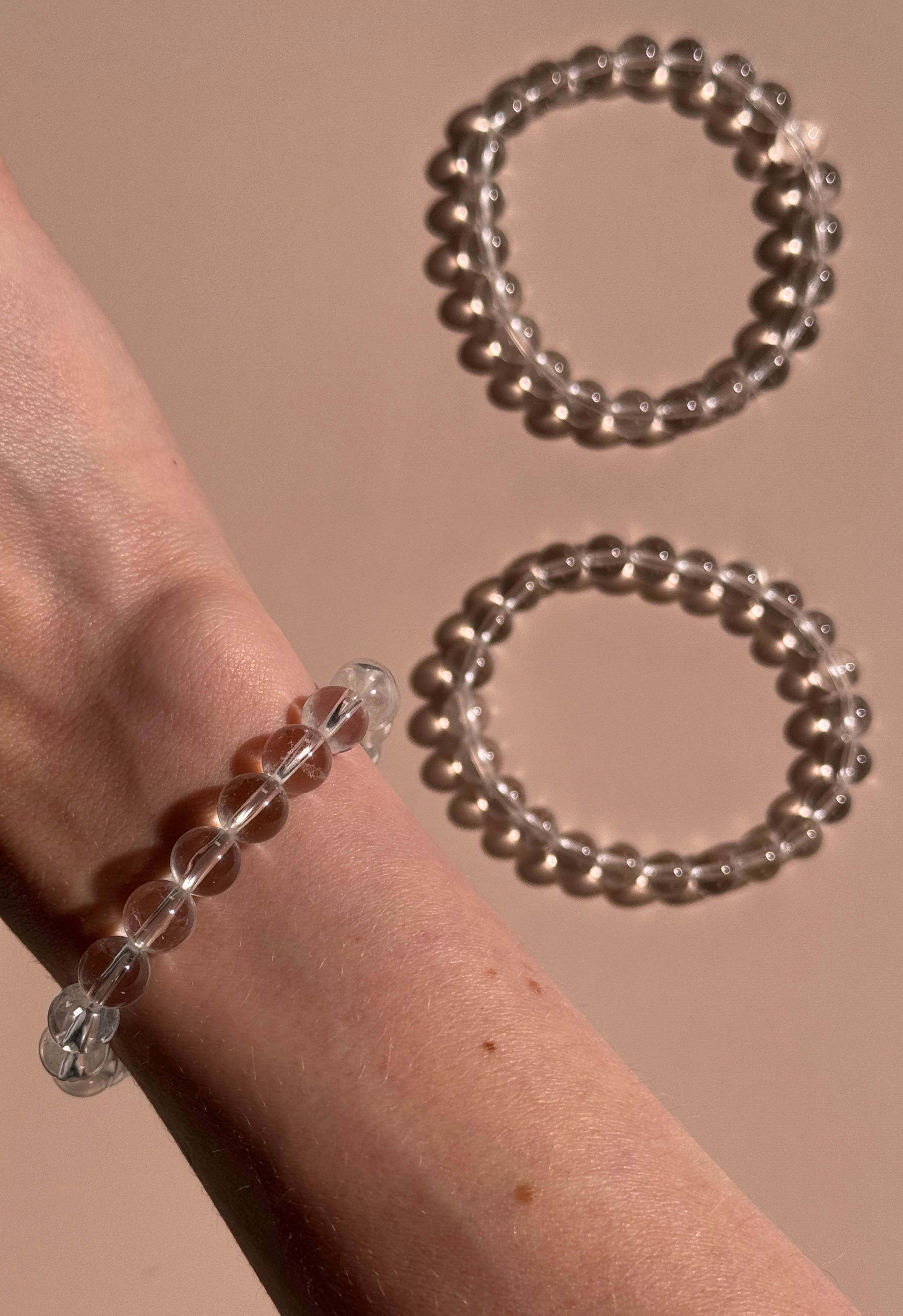 Bergkristall Kugelarmband