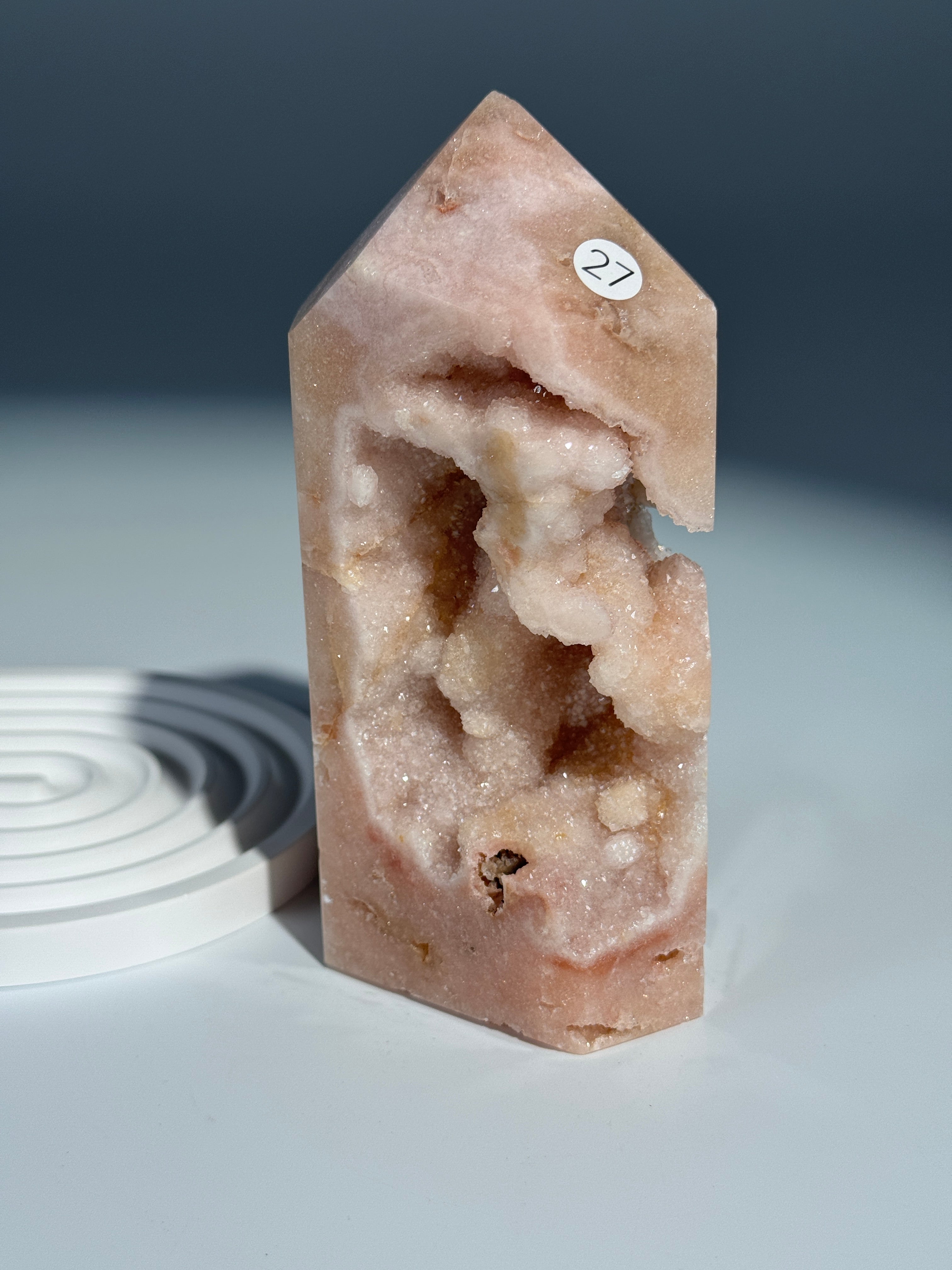 Pink Amethyst Turm L