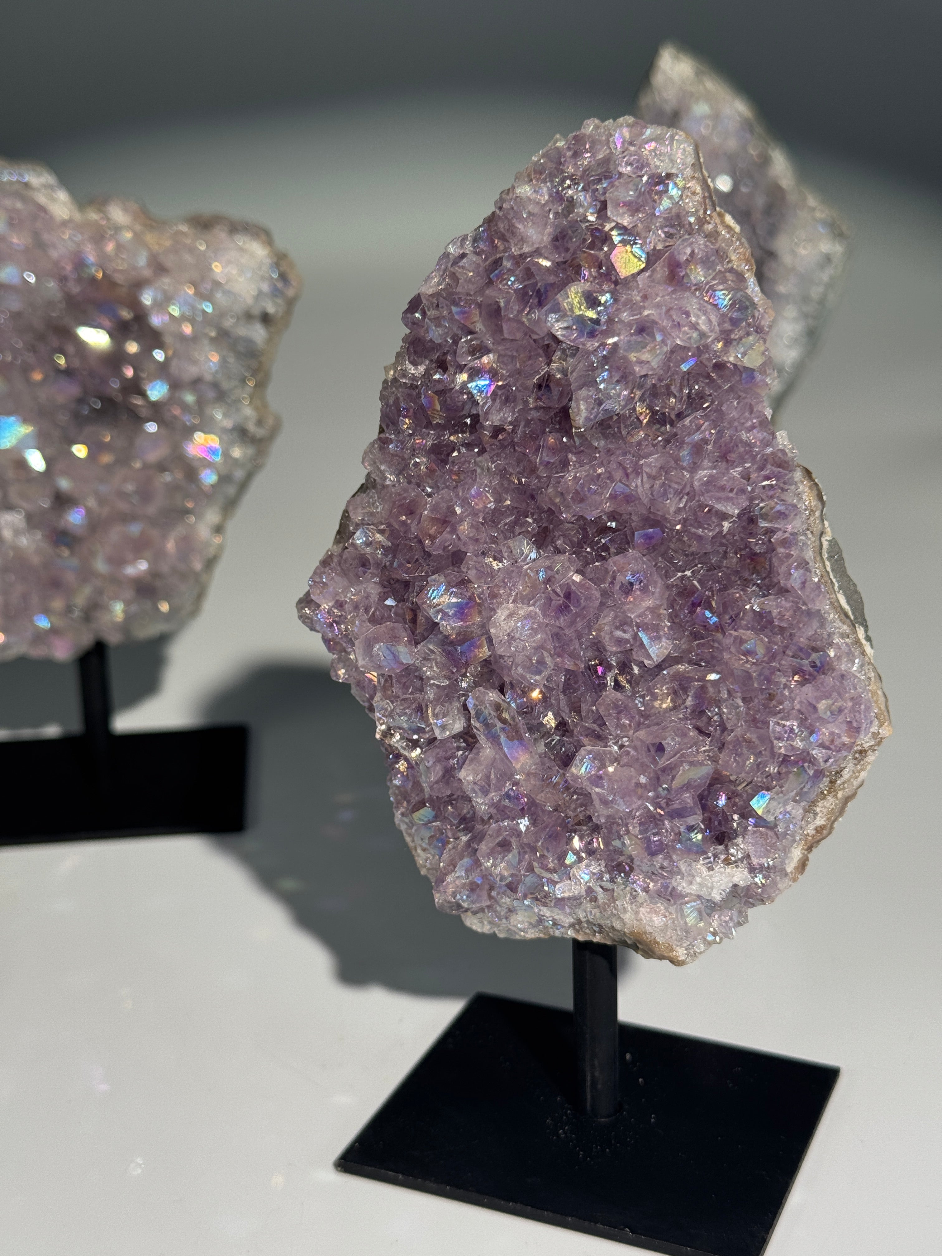 Angel Aura Amethyst Cluster