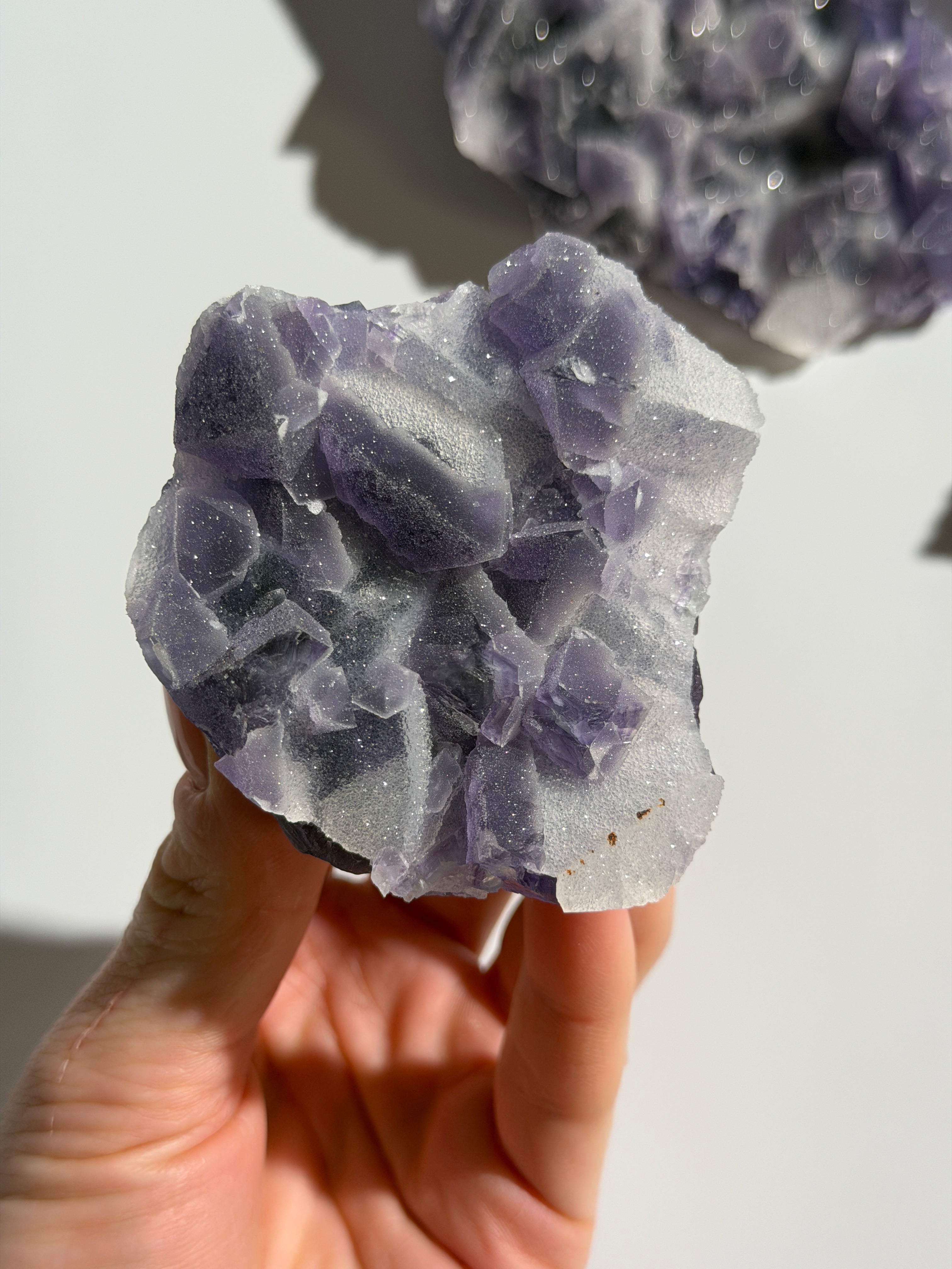 Lila Sugar Fluorit | Rare | High Quality