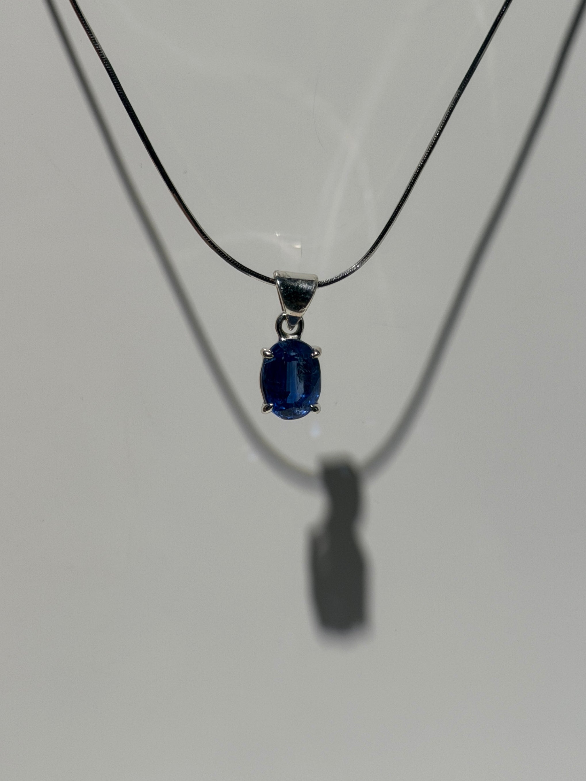 Kyanit Anhänger | 925 Sterling Silber