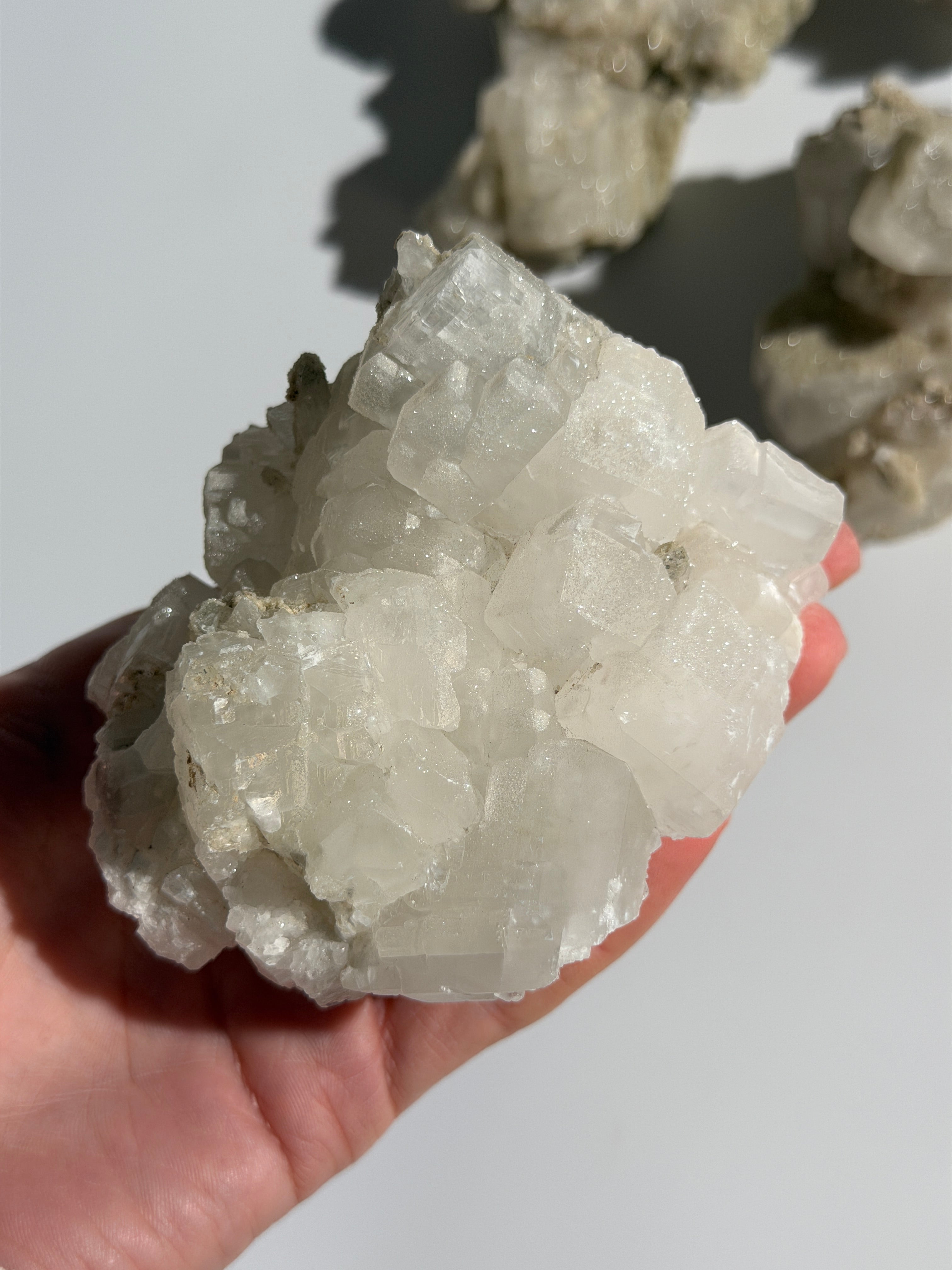 Glitzernder Sugar Calcit | High Quality