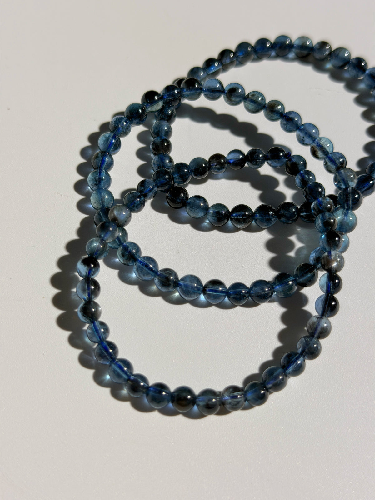 Devil blue Aquamarin Armband