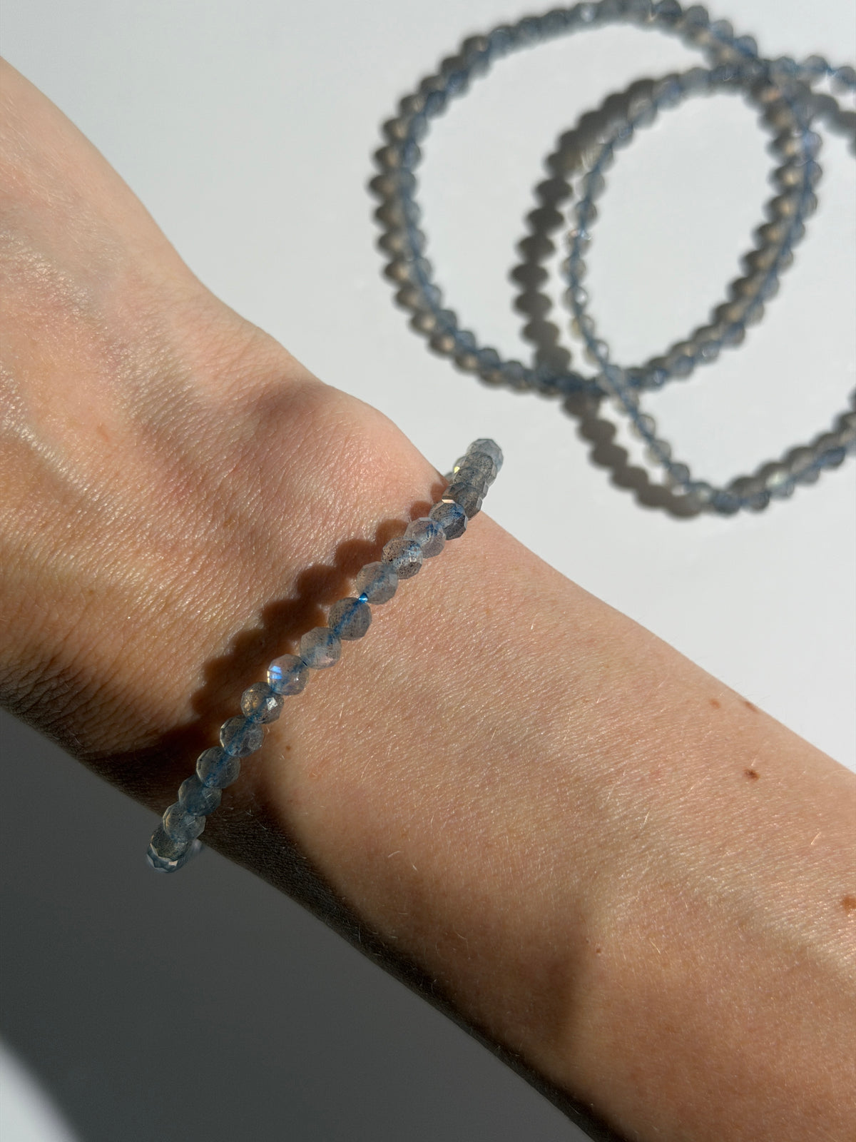 Labradorit Armband Facettiert
