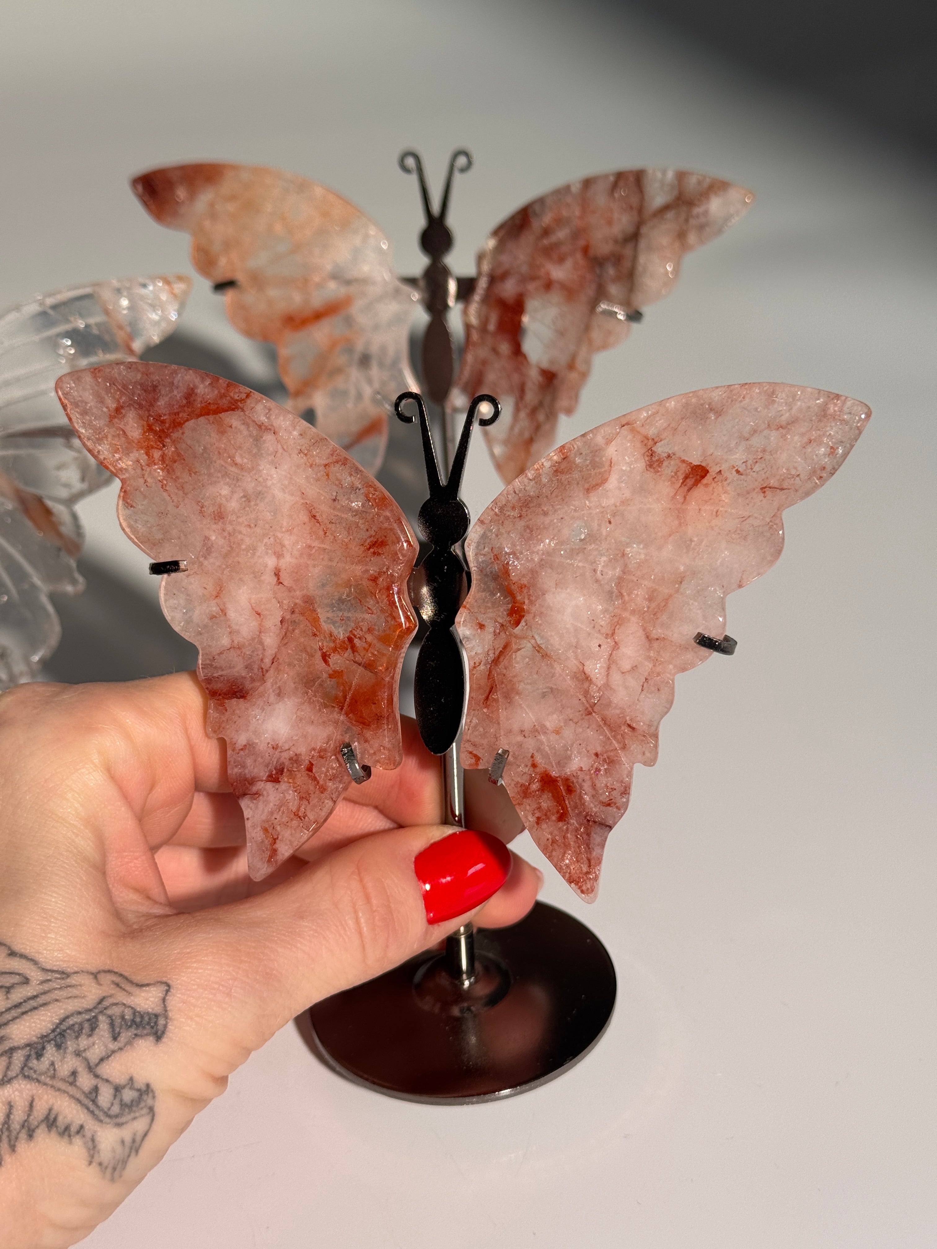 Feuerquarz Schmetterling | SALE