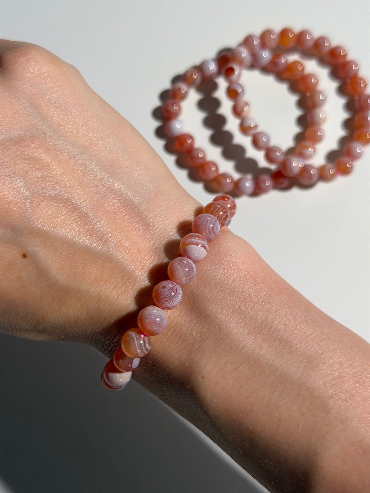 Farbwechsel Achat Armband