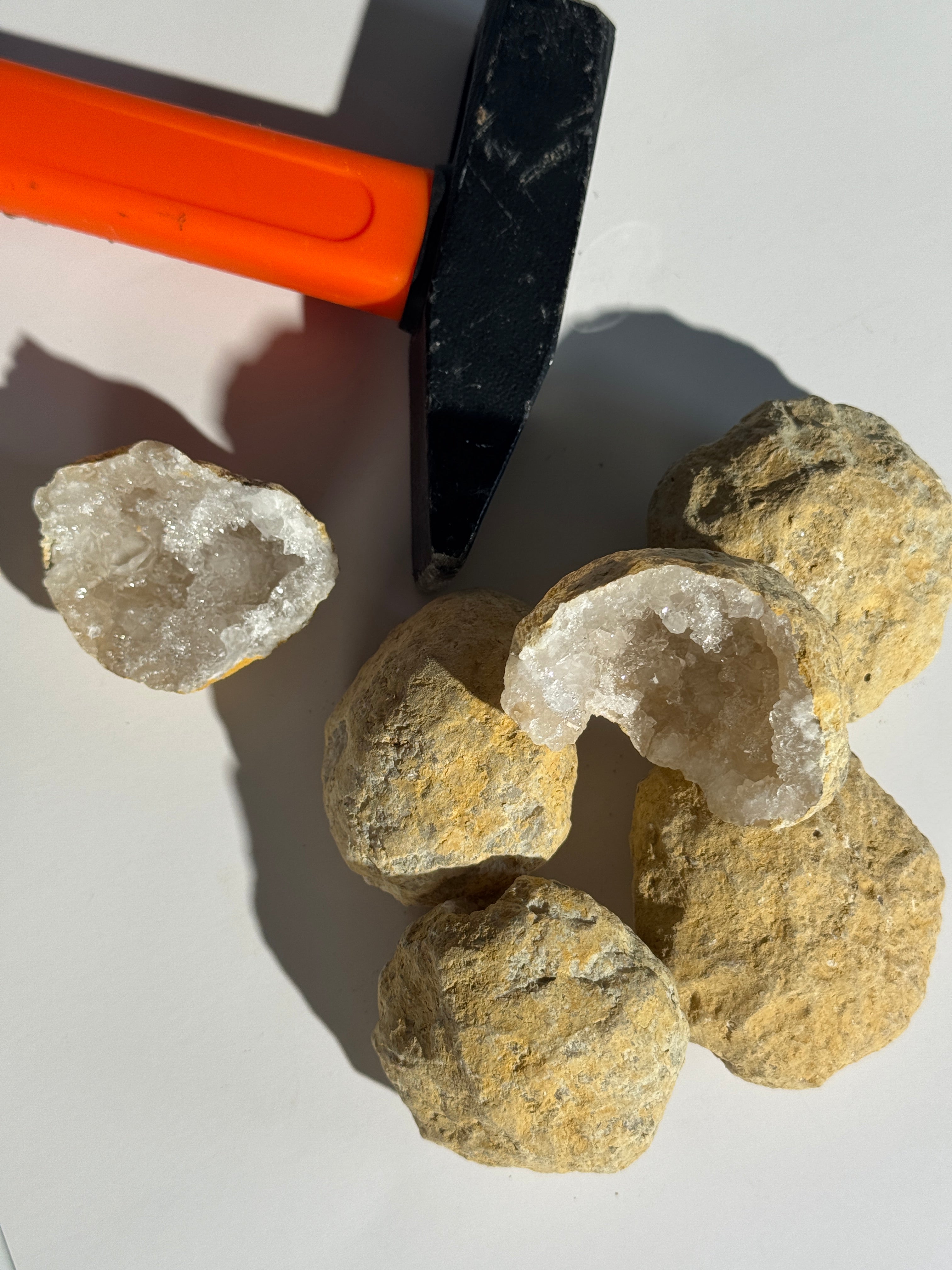 Quarz Geode zum selber knacken