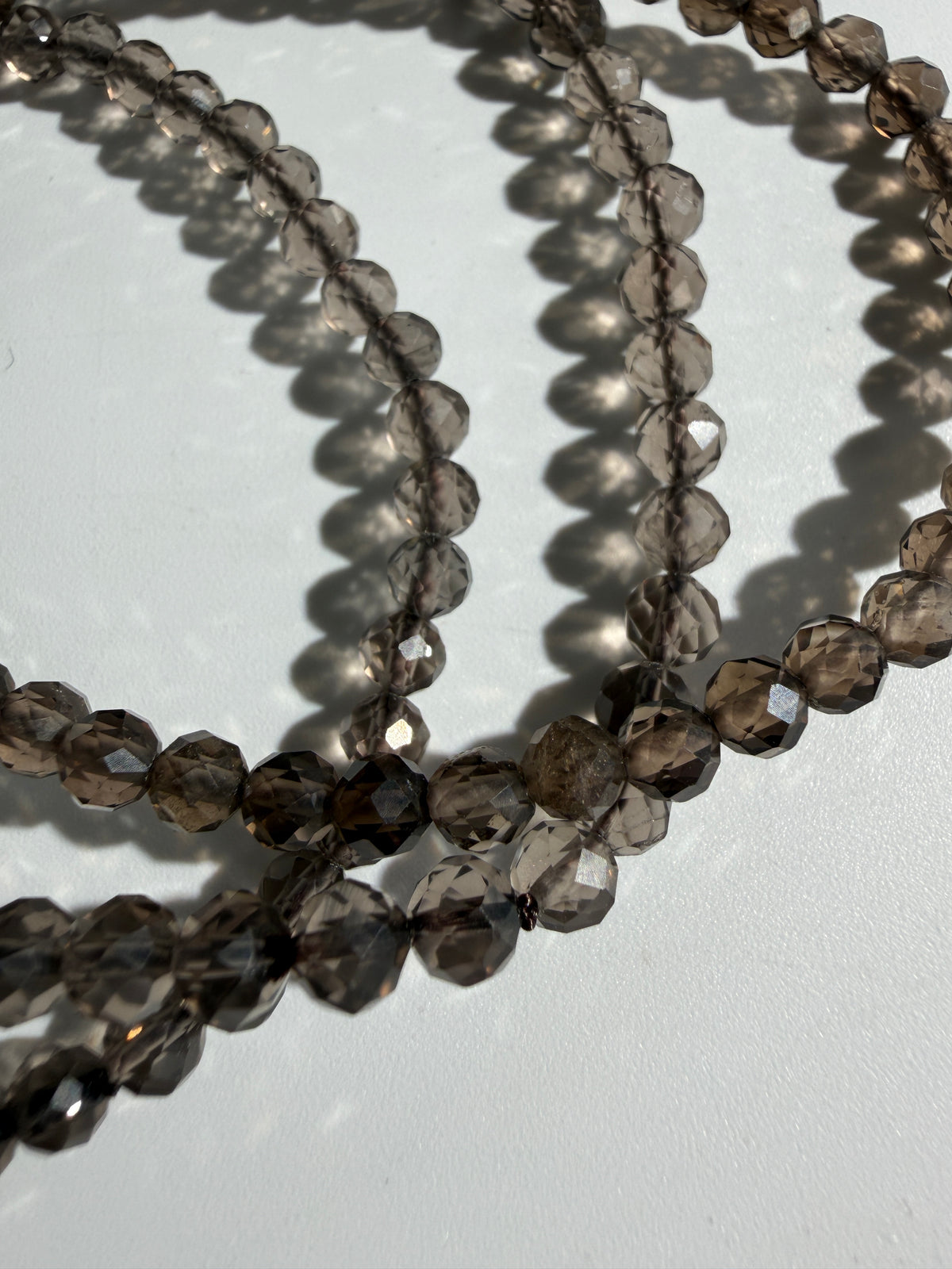 Rauchquarz Armband Facettiert