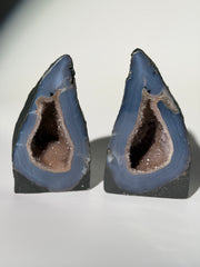 Druzy Achat Drusenpaar