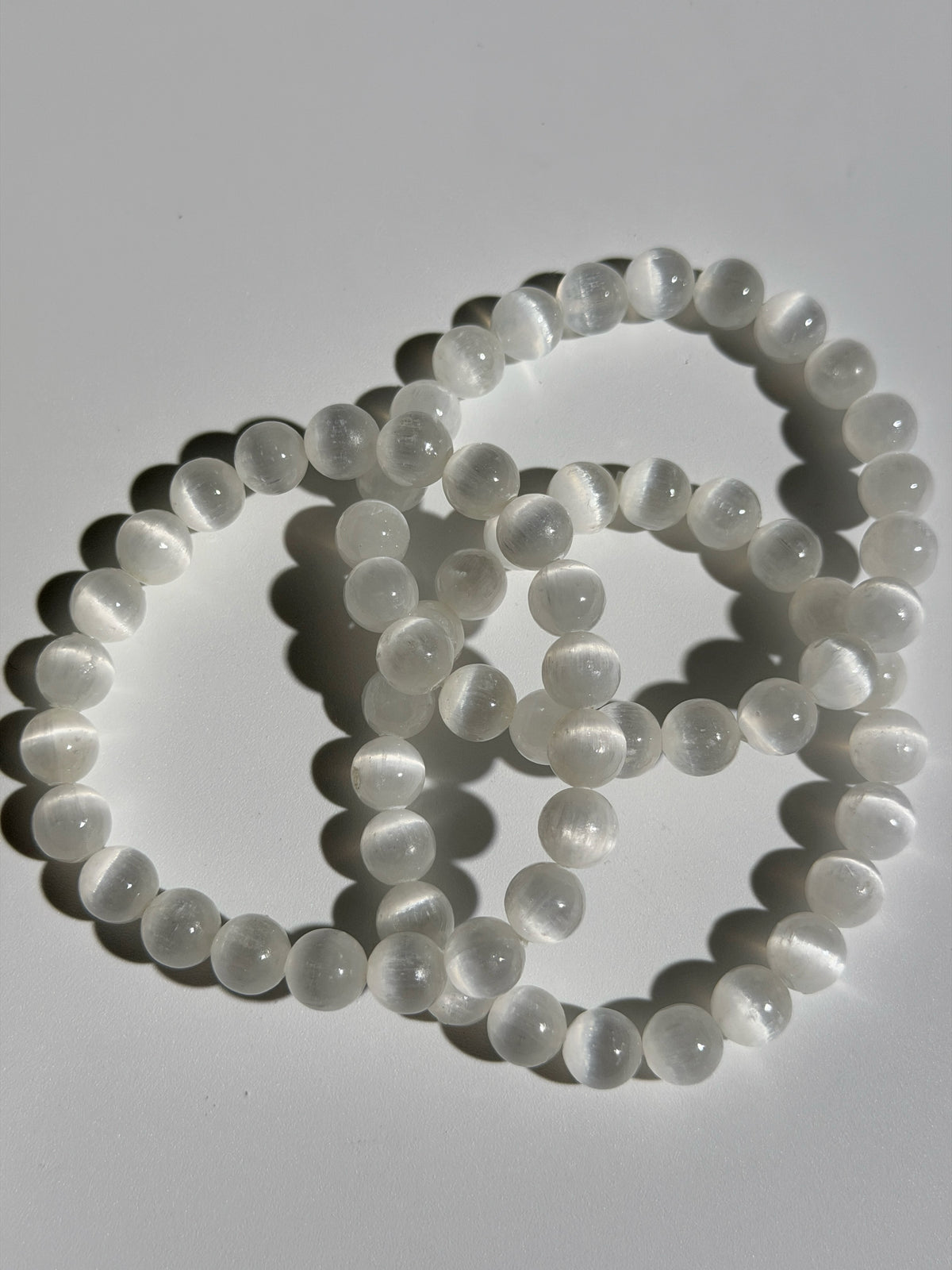 Selenit Armband