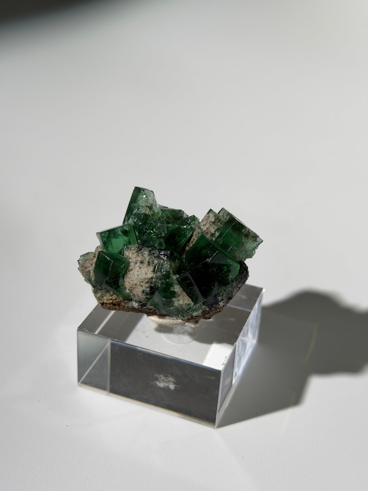 Farbwechsel Fluorit Cluster | Pyjama Pocket