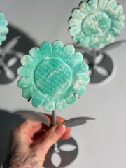 Karibischer Calcit Sonnenblume