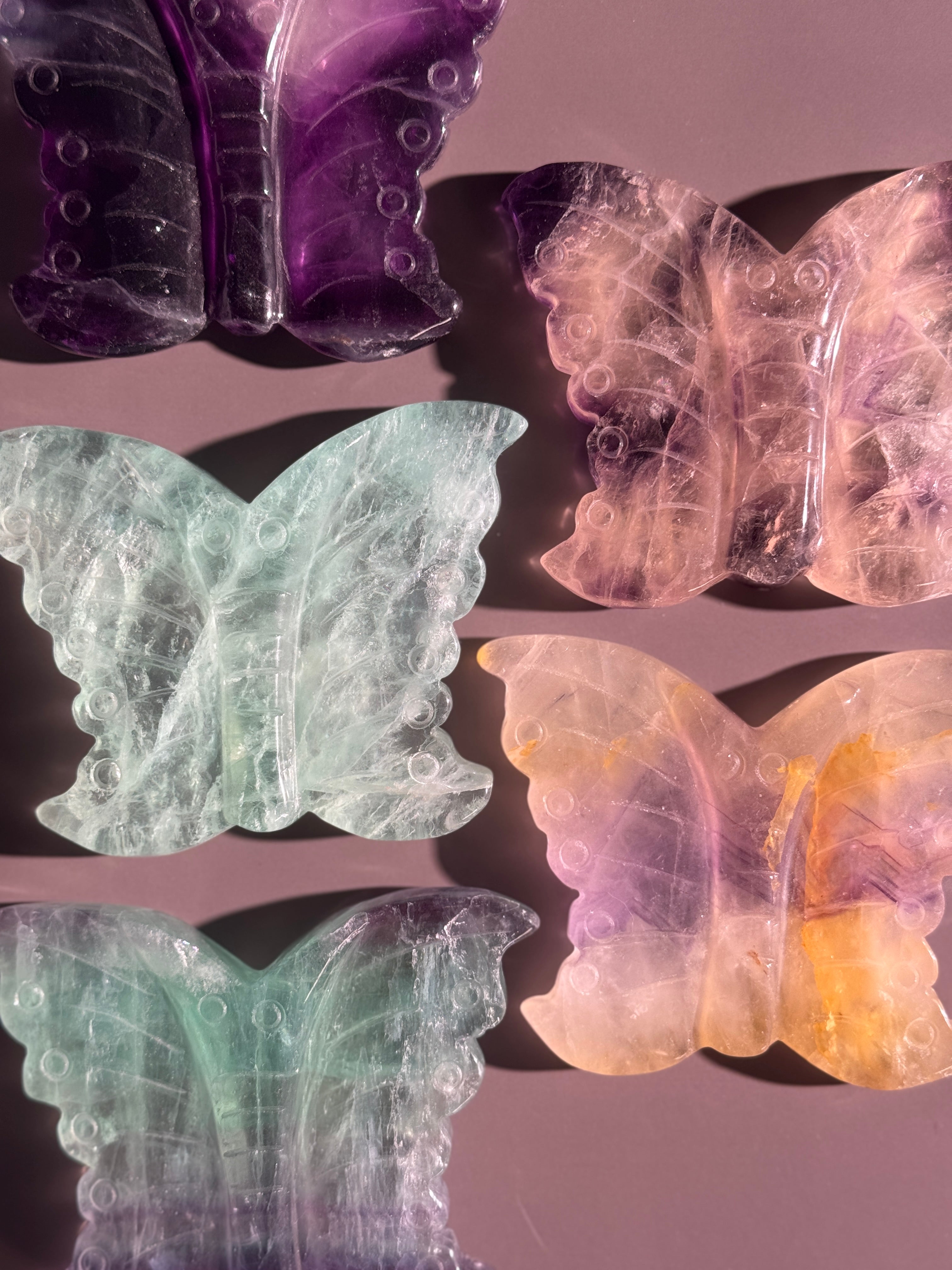 Fluorit Schmetterling
